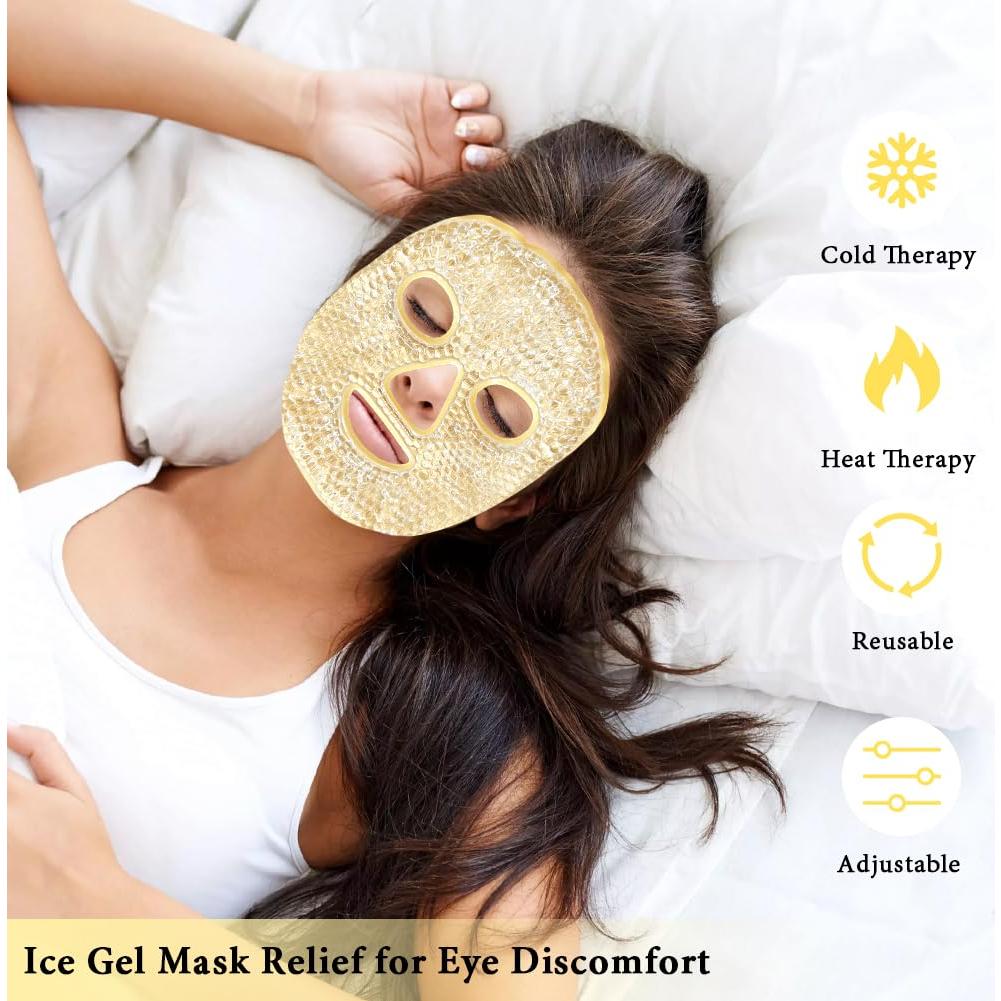 Set de Hielo Facial con 2 Fundas de Silicona Mis Cosas Novedosas