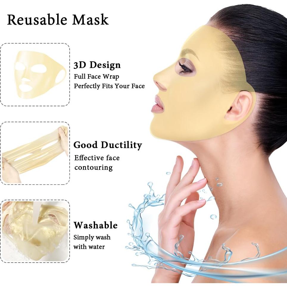 Set de Hielo Facial con 2 Fundas de Silicona Mis Cosas Novedosas