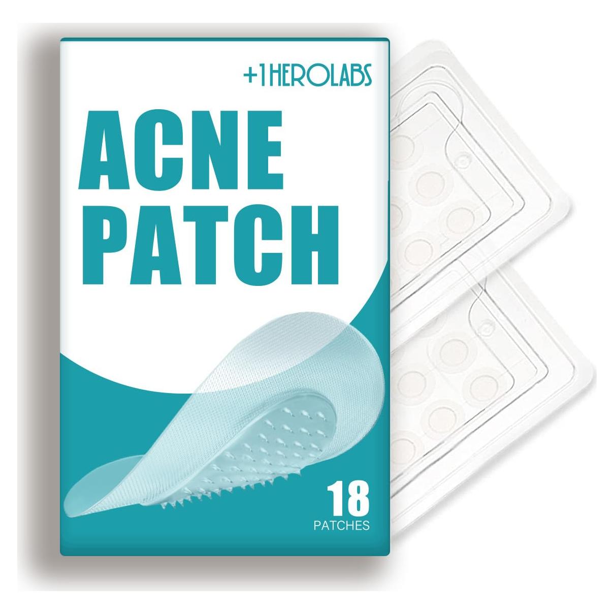 Parche Microdart para Acné 1HEROLABS - 18 Parches Hidrocoloides
