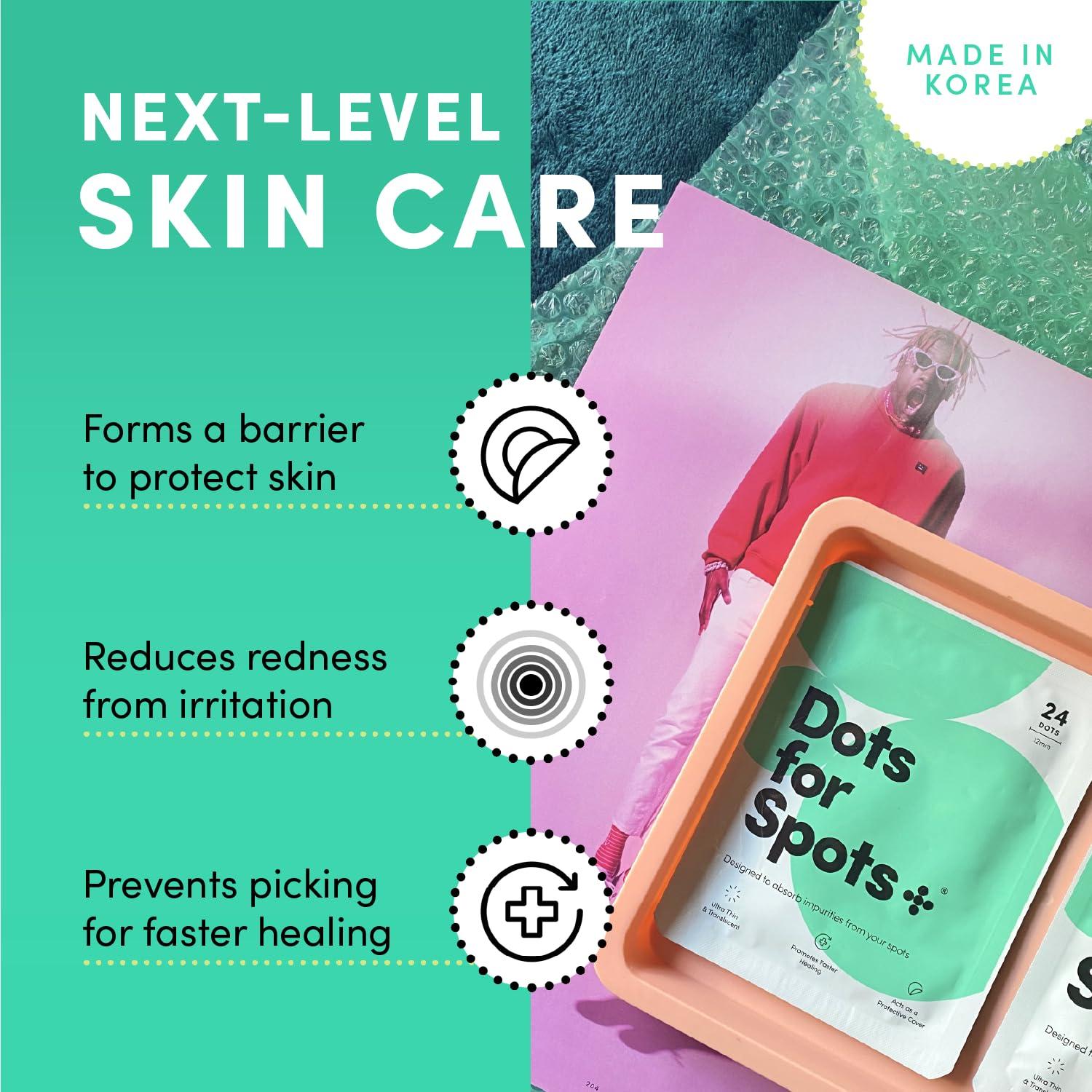 Parche para Granos Dots for Spots - Hidrocoloide 60 Unidades