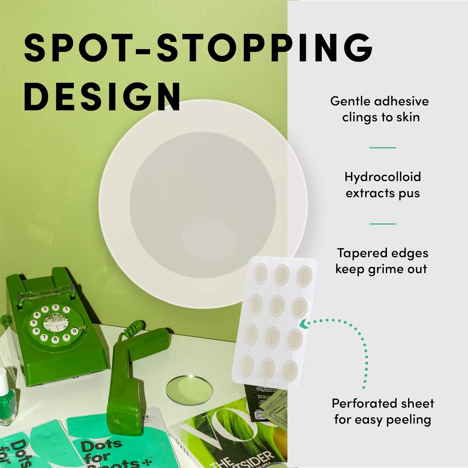 Parche para Granos Dots for Spots - Hidrocoloide 60 Unidades