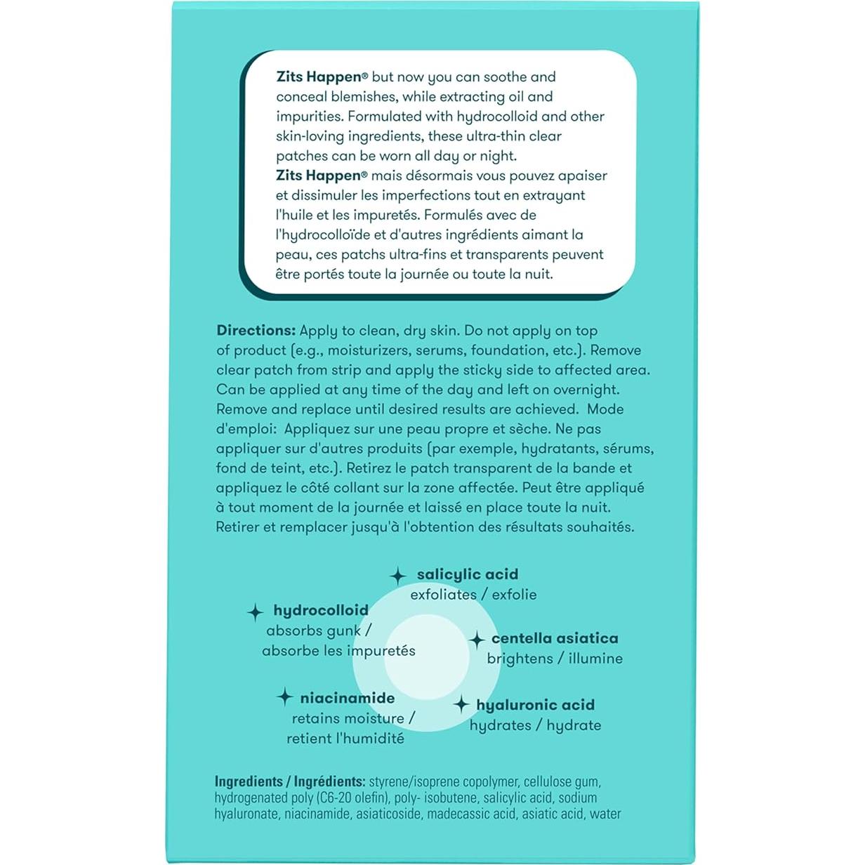 Parches para Acné Proactiv Zits Happen - 30 Unidades