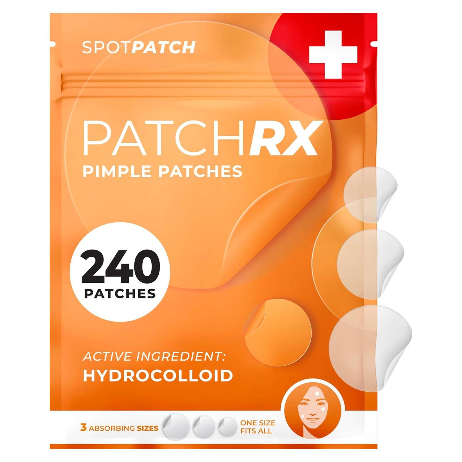 Parche para Granos Hidrocoloide PatchRx - 240 Unidades