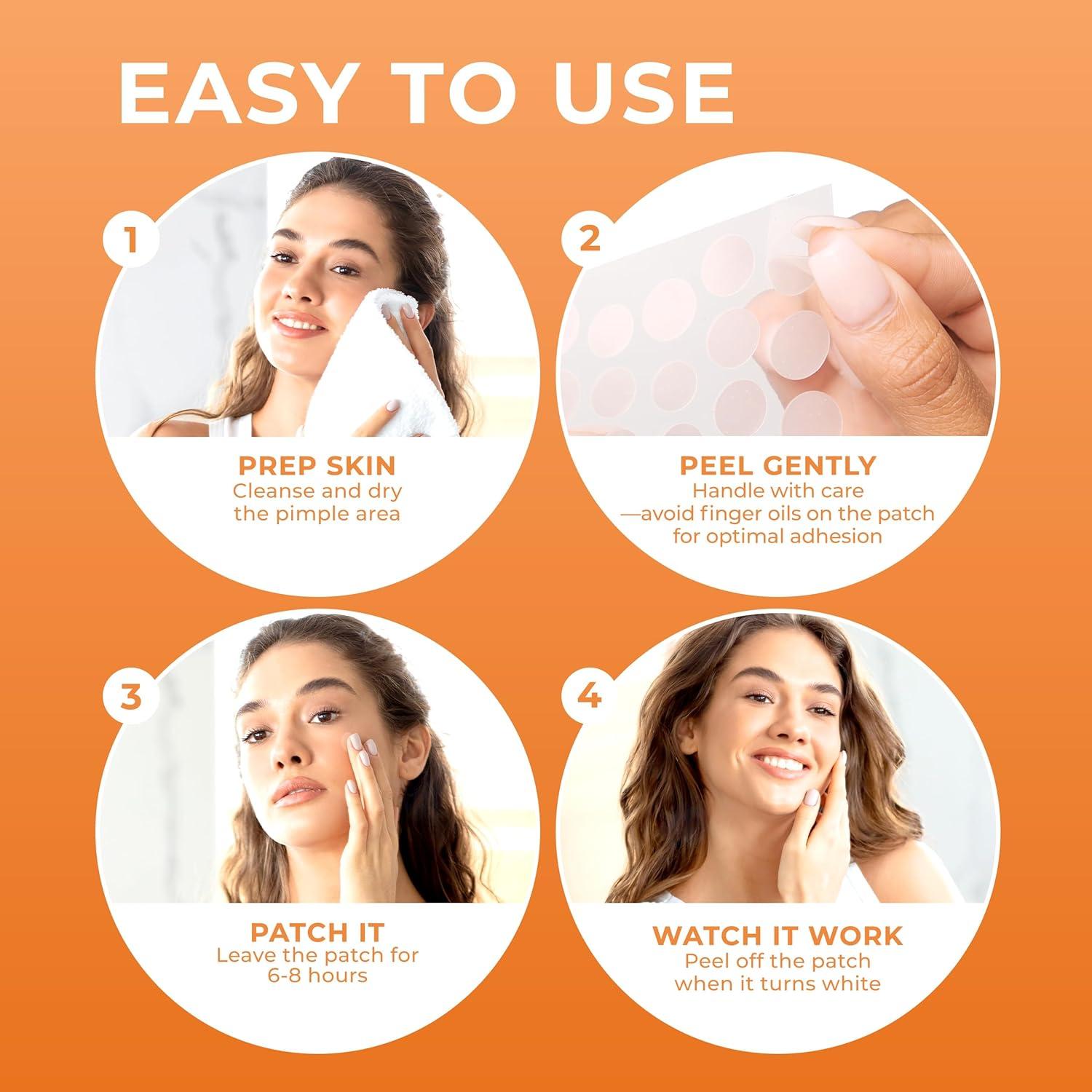 Parche para Granos Hidrocoloide PatchRx - 240 Unidades