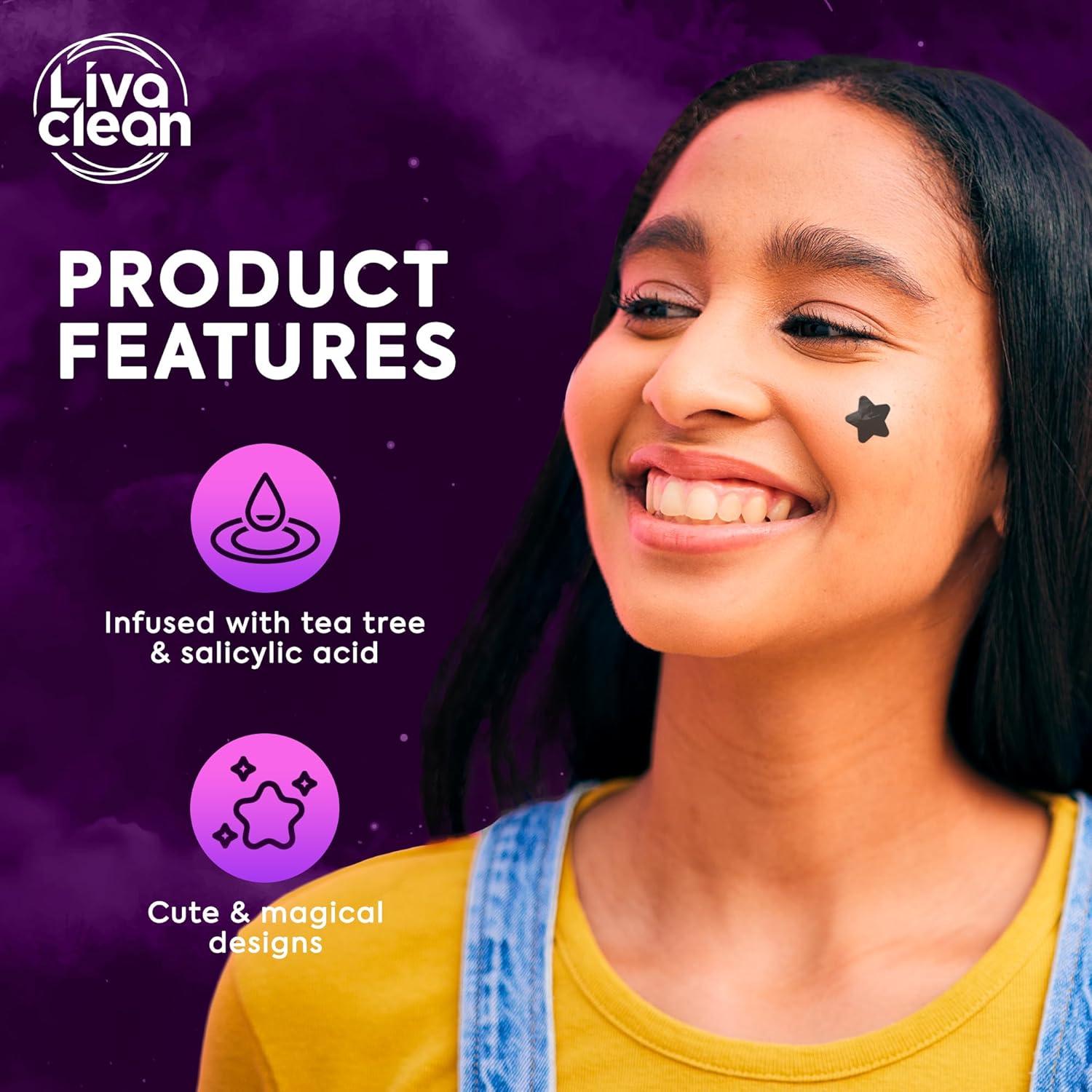 Parches para Granitos LivaClean 250CT Estrella Negra con Ácido Salicílico