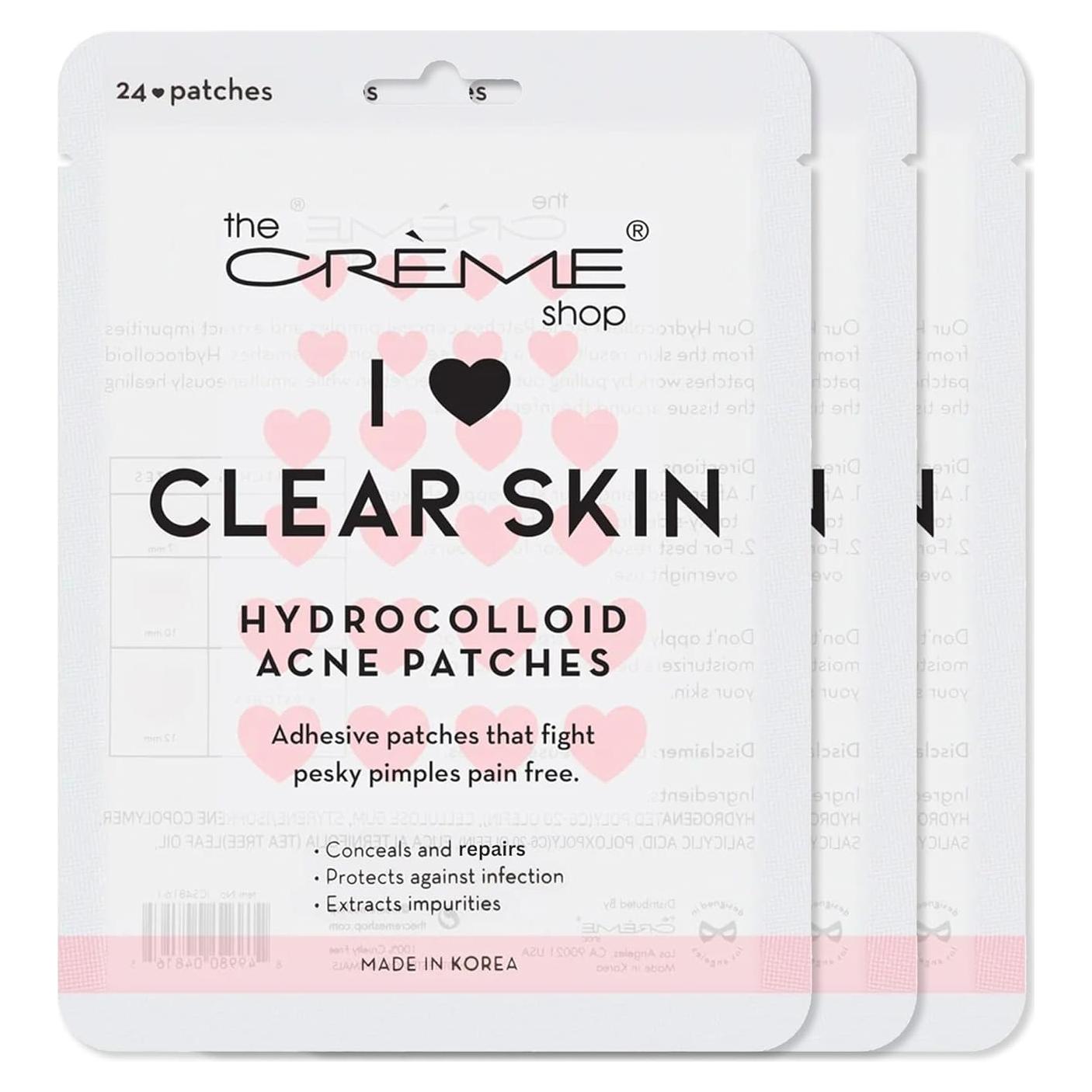 Parches Hidrocoloides para Acné The Crème Shop - 72 Parches