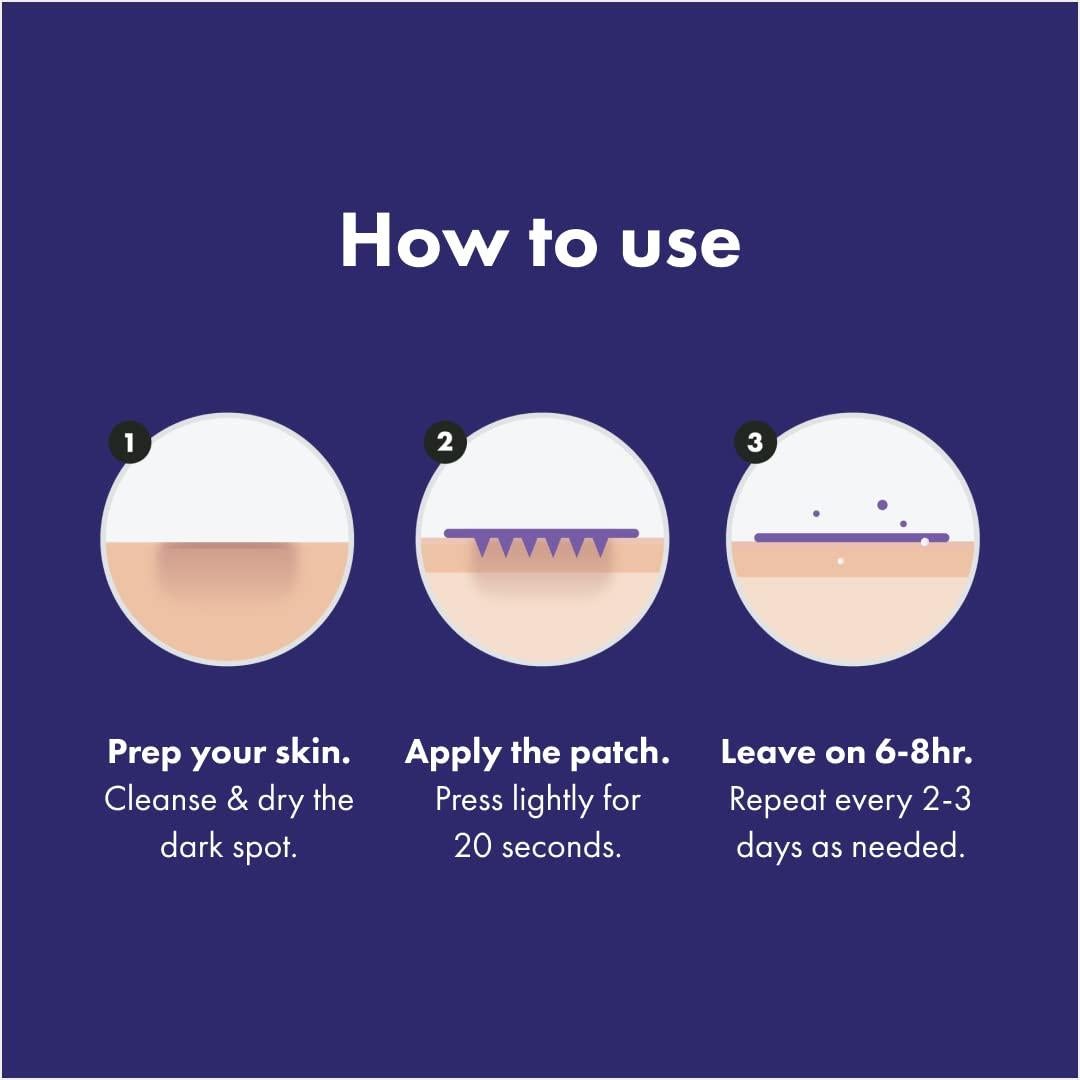 Parche Micropoint para Manchas Oscuras Hero Cosmetics - 8 Unidades