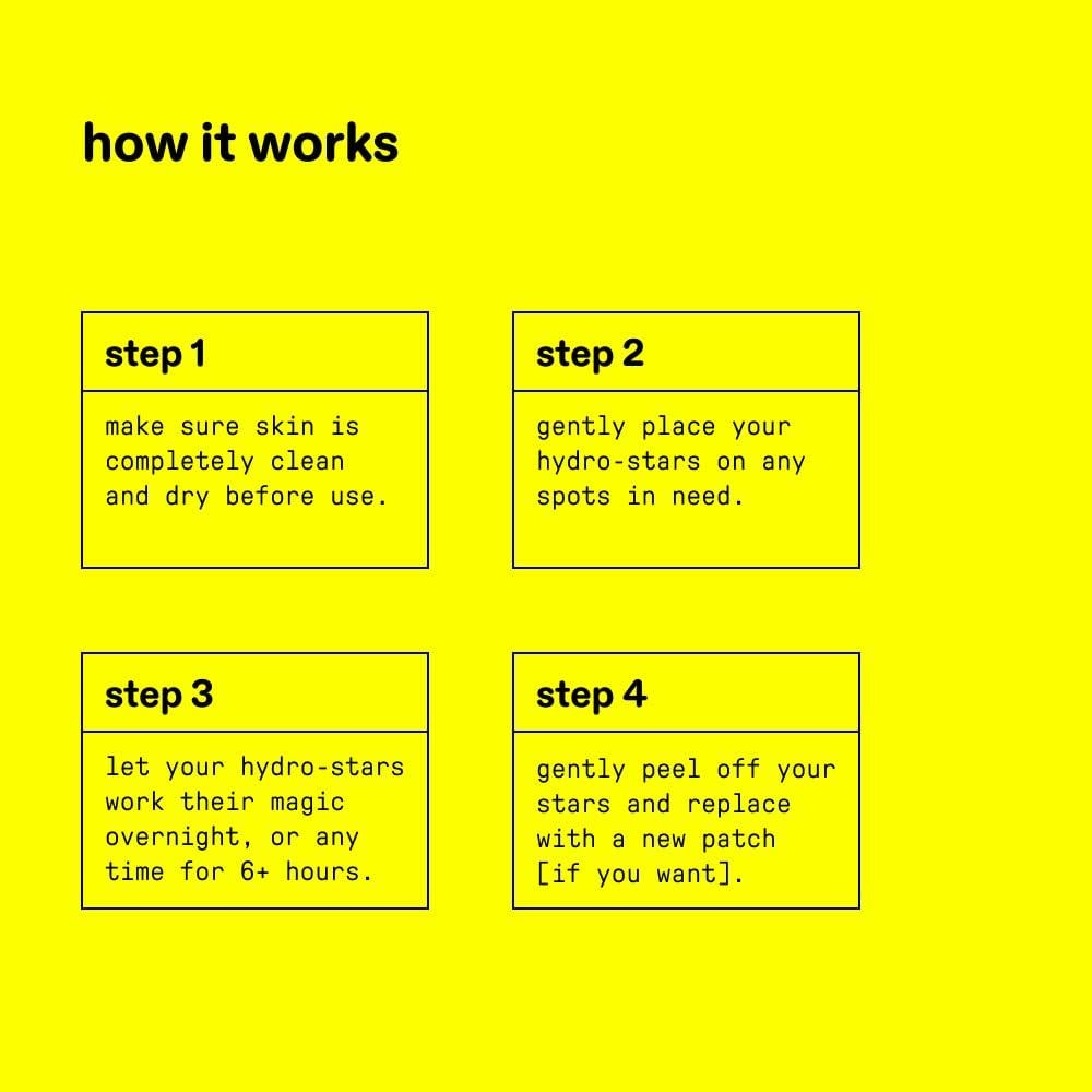 Parches para Granos Hydro-Star Starface 32 Unidades + Tiras Lift Off 8 Unidades