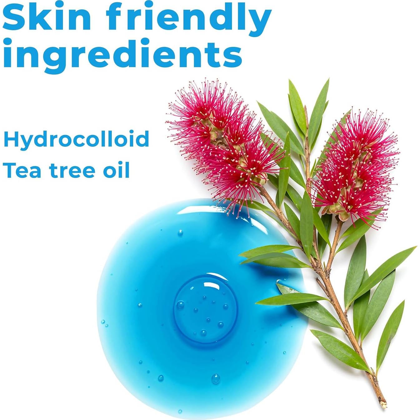 Parches para Granos Hydrocolloid PatchRx - 240 Unidades con Aceite de Árbol de Té