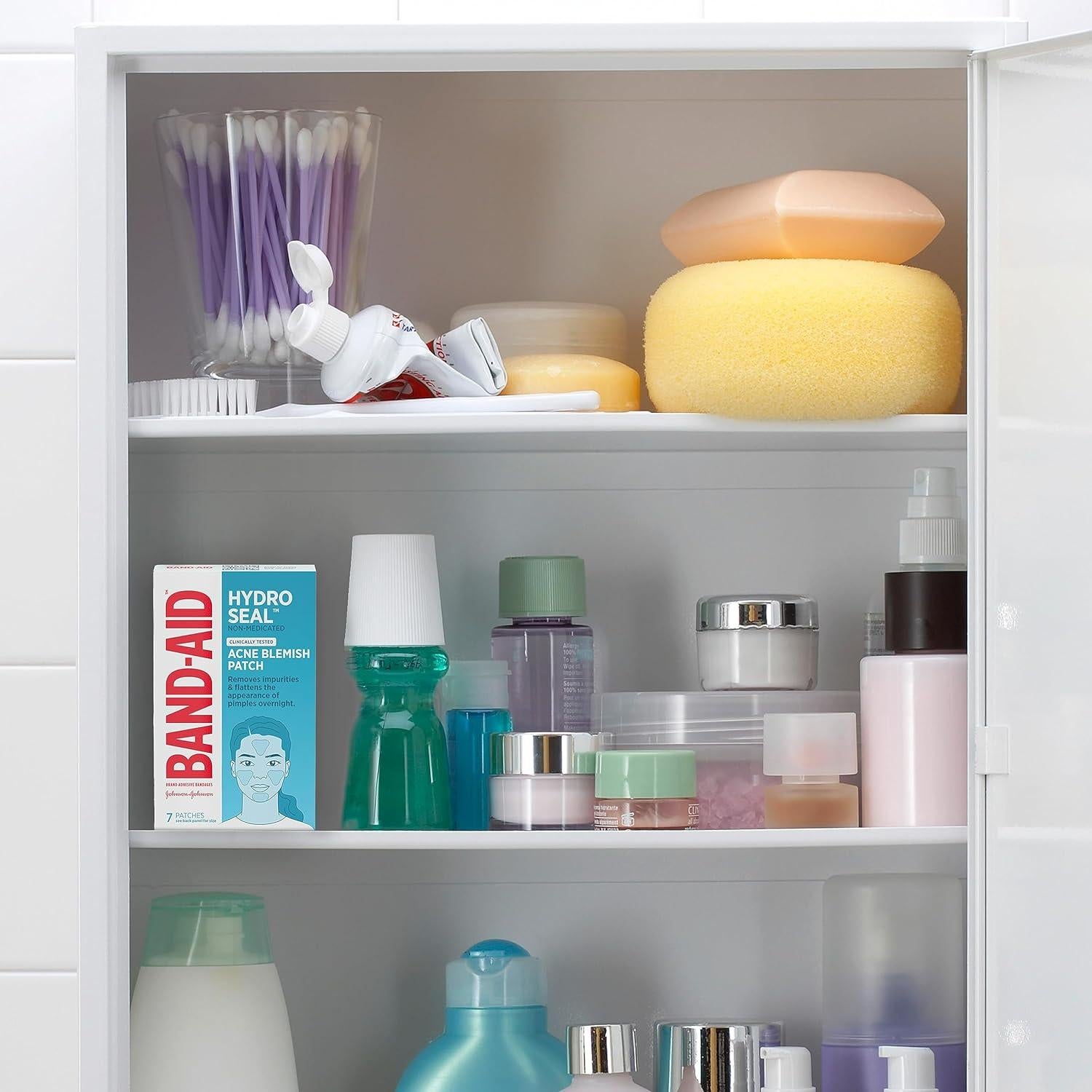 Parche para Acné Hydro Seal Band-Aid - 7 Parches para Cara