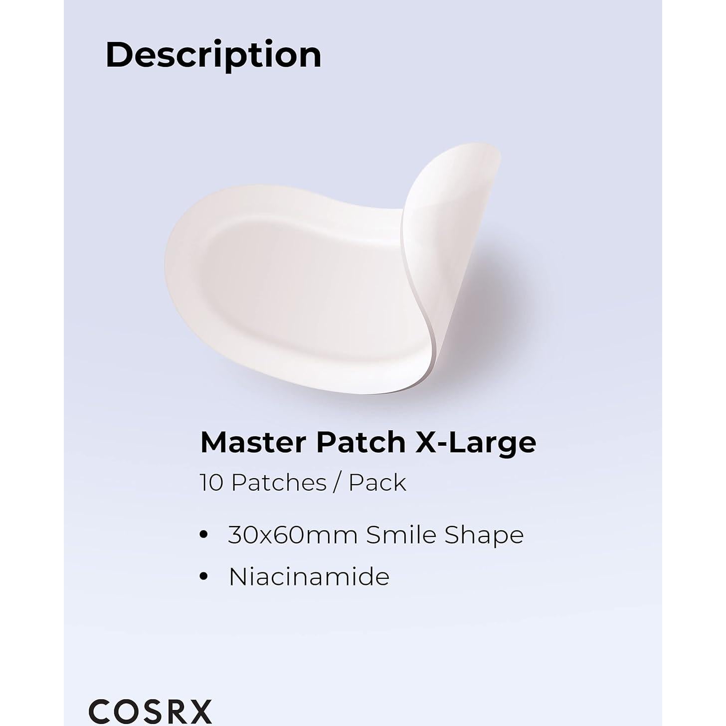 COSRX Master Patch Intensivo 10 Parches Ovalados para Granos