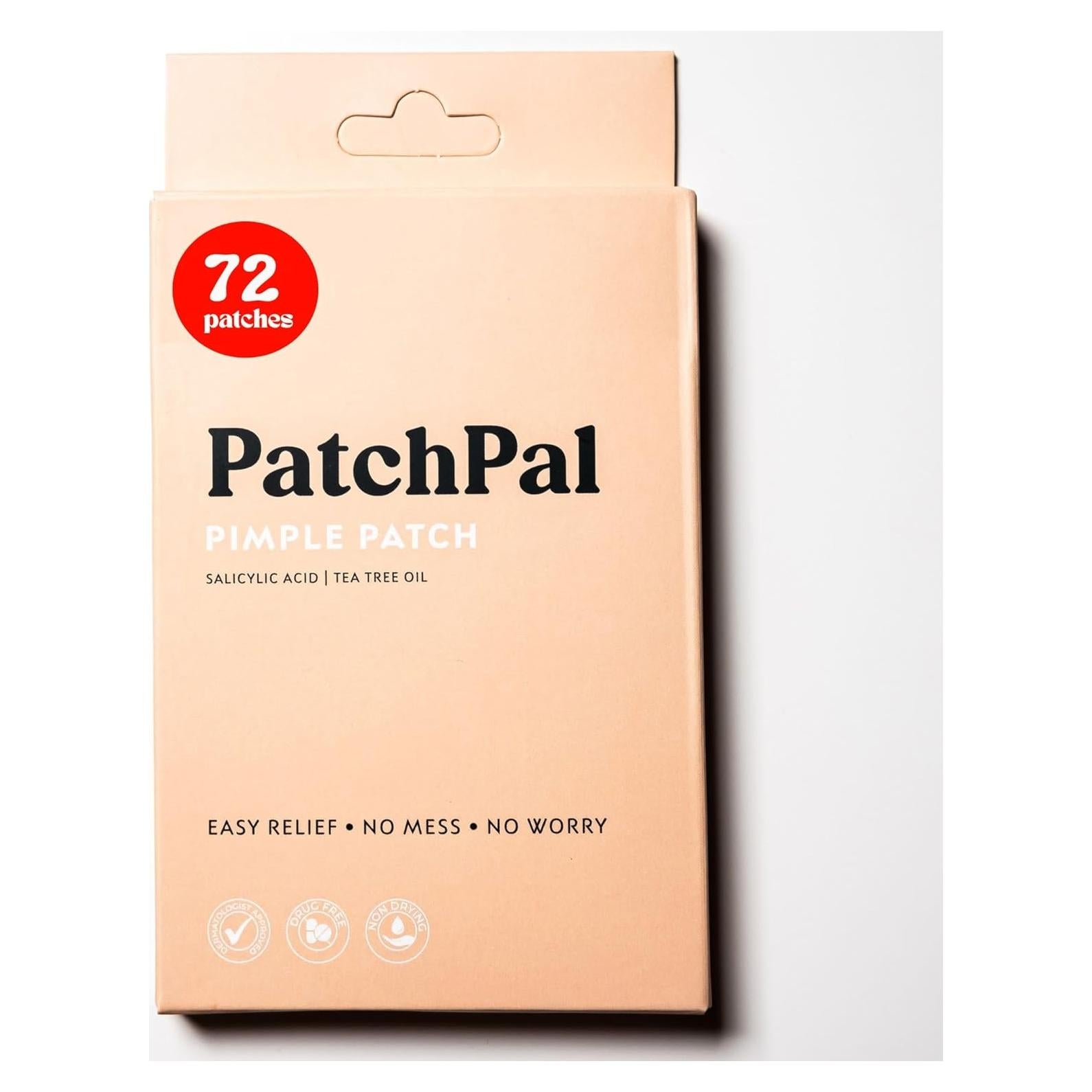 Parche para Granos PatchPal - 72 Unidades Hidrocoloide 8mm y 12mm