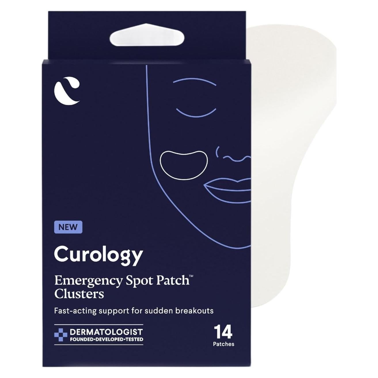 Parche Hidrocoloide Curology para Granos - 14 Unidades