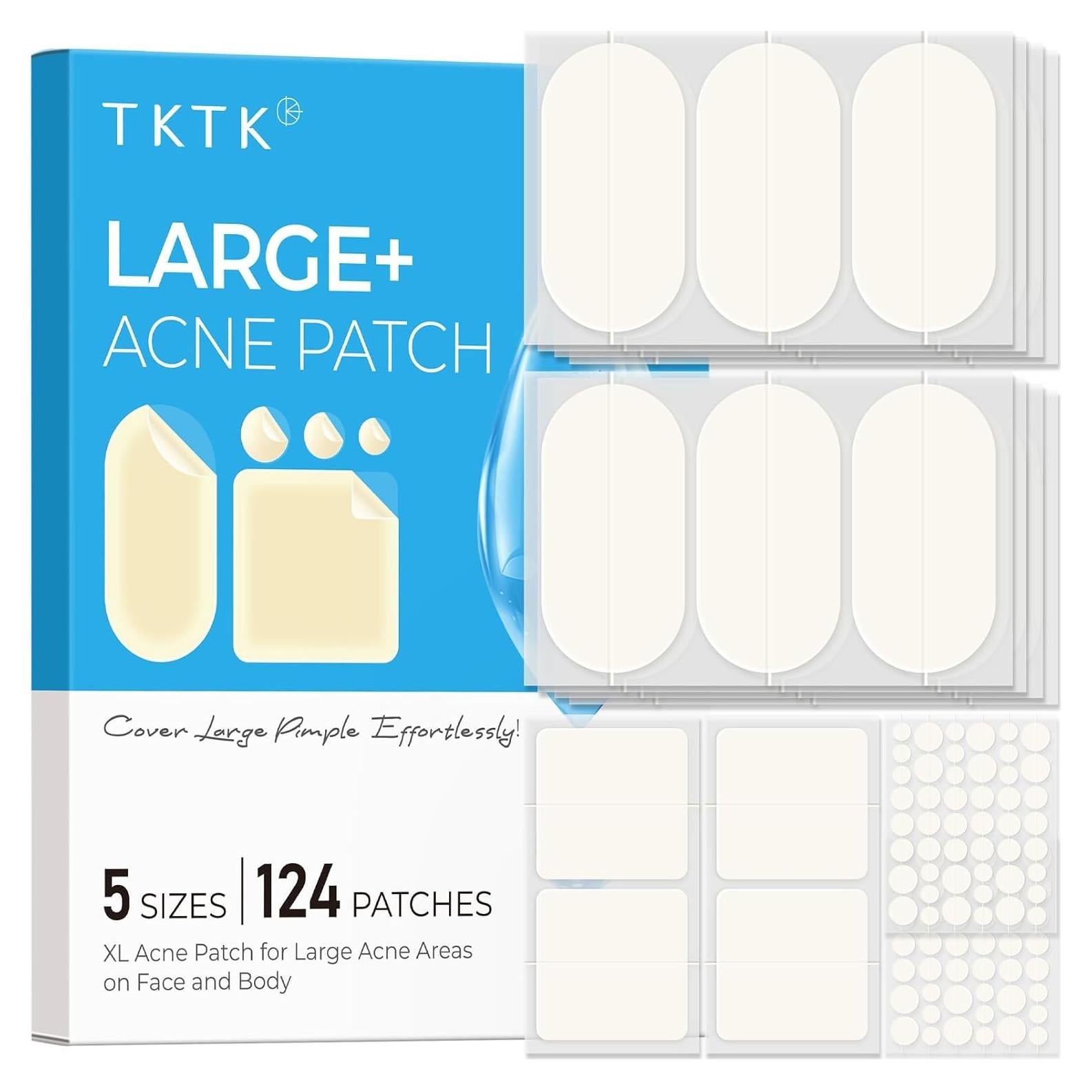 Parche para Granos XL TKTK - 124 Unidades Hidrocoloide