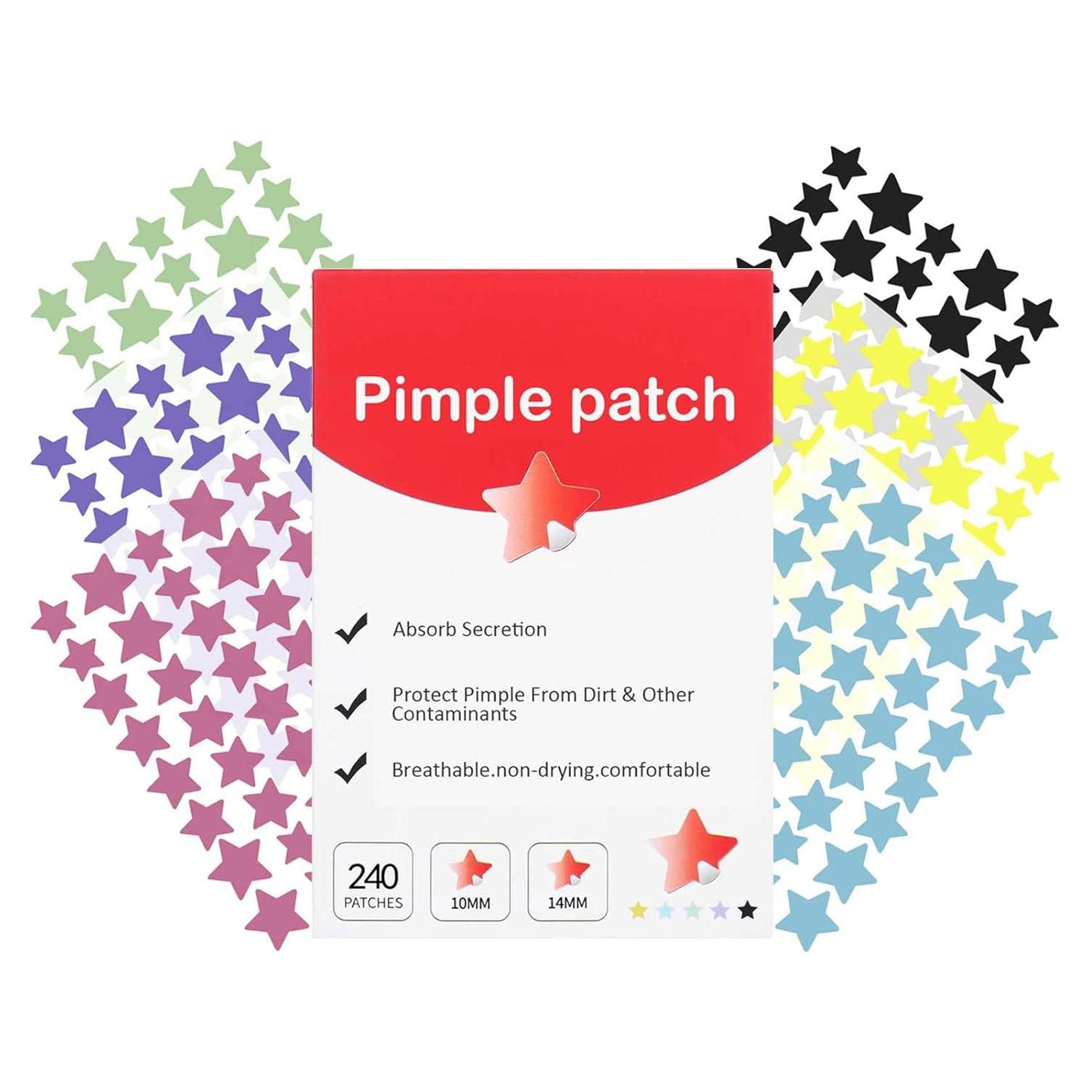 Parche para Granos Estrella Waspot - 240 Unidades Hidrocoloide