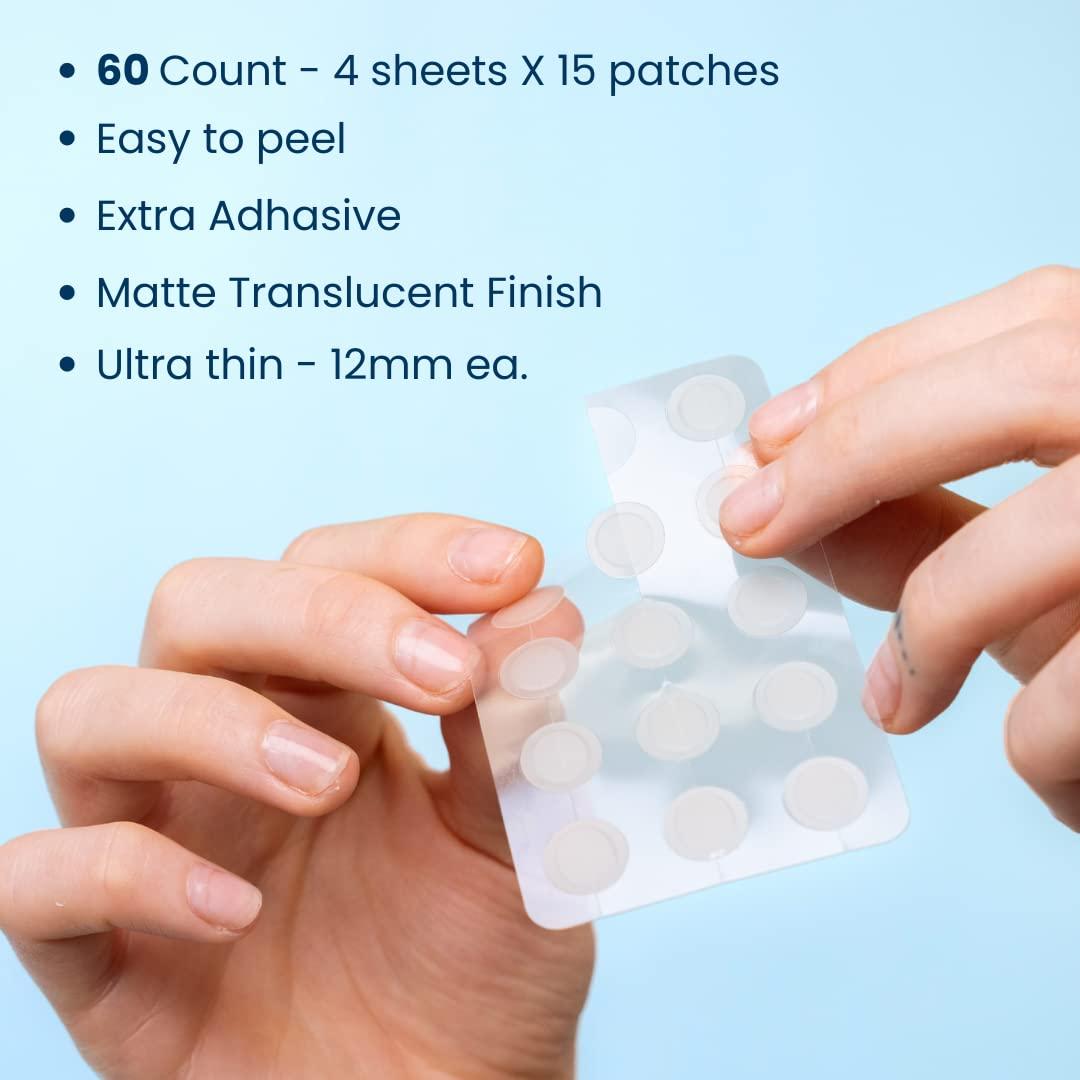 Parches Veganos Invisibles CLEAN SKIN CLUB para Espinillas - 60 Unidades