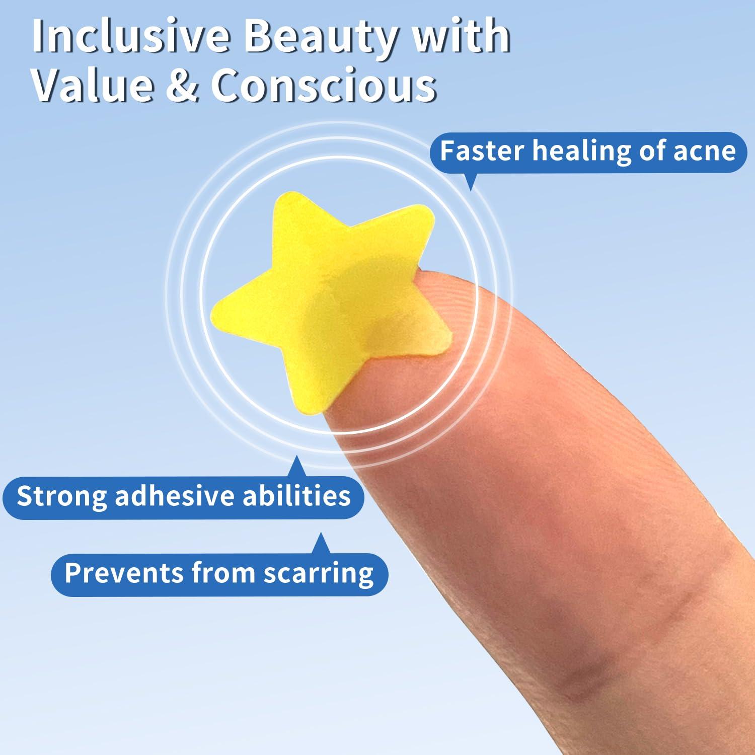 Parche Hidrocoloide para Granos Cabiuty - 200 Unidades, 3 Tamaños