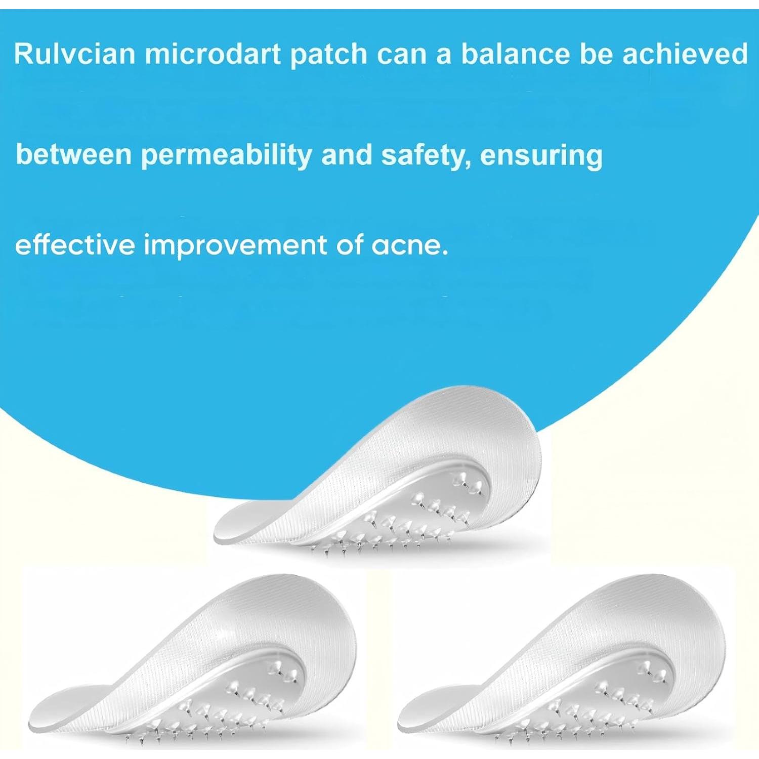 Parche para Acné Rulvcian - 18 Microdart + 16 Grandes