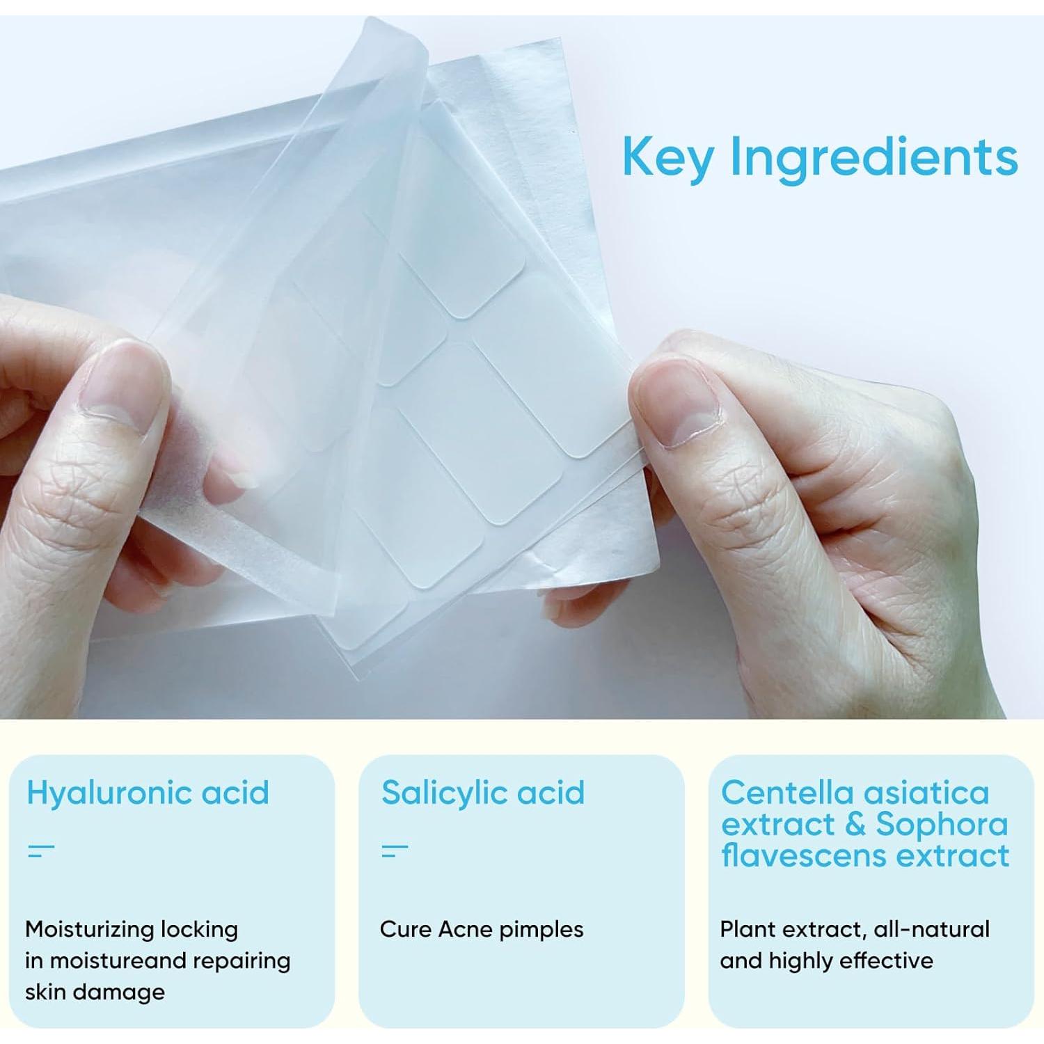 Parche para Acné Rulvcian - 18 Microdart + 16 Grandes