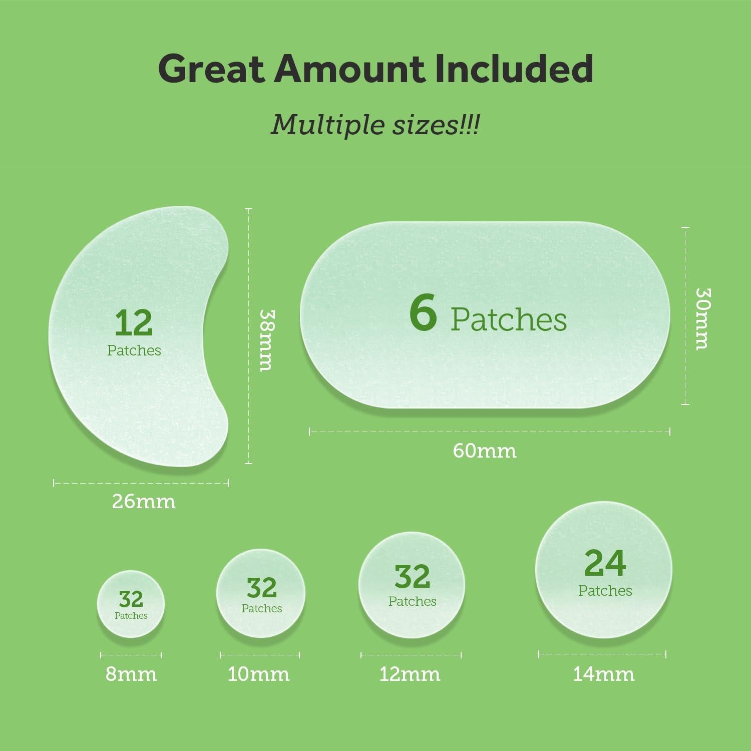 Parche para Granos ZATKTK - 138 Parches Hidrocoloide XL