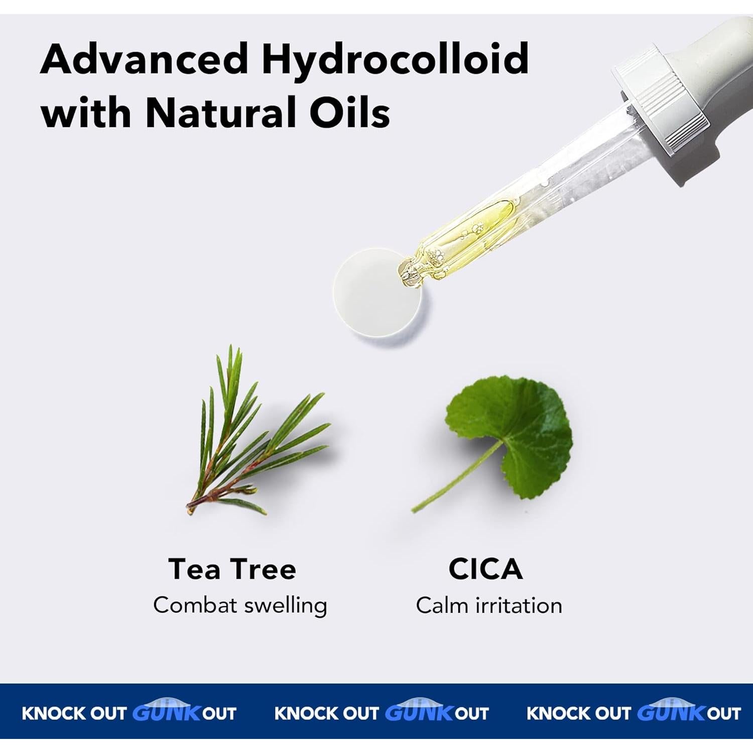 Parches Hidrocoloides para Granos Avarelle Gunk Out 100 Unidades