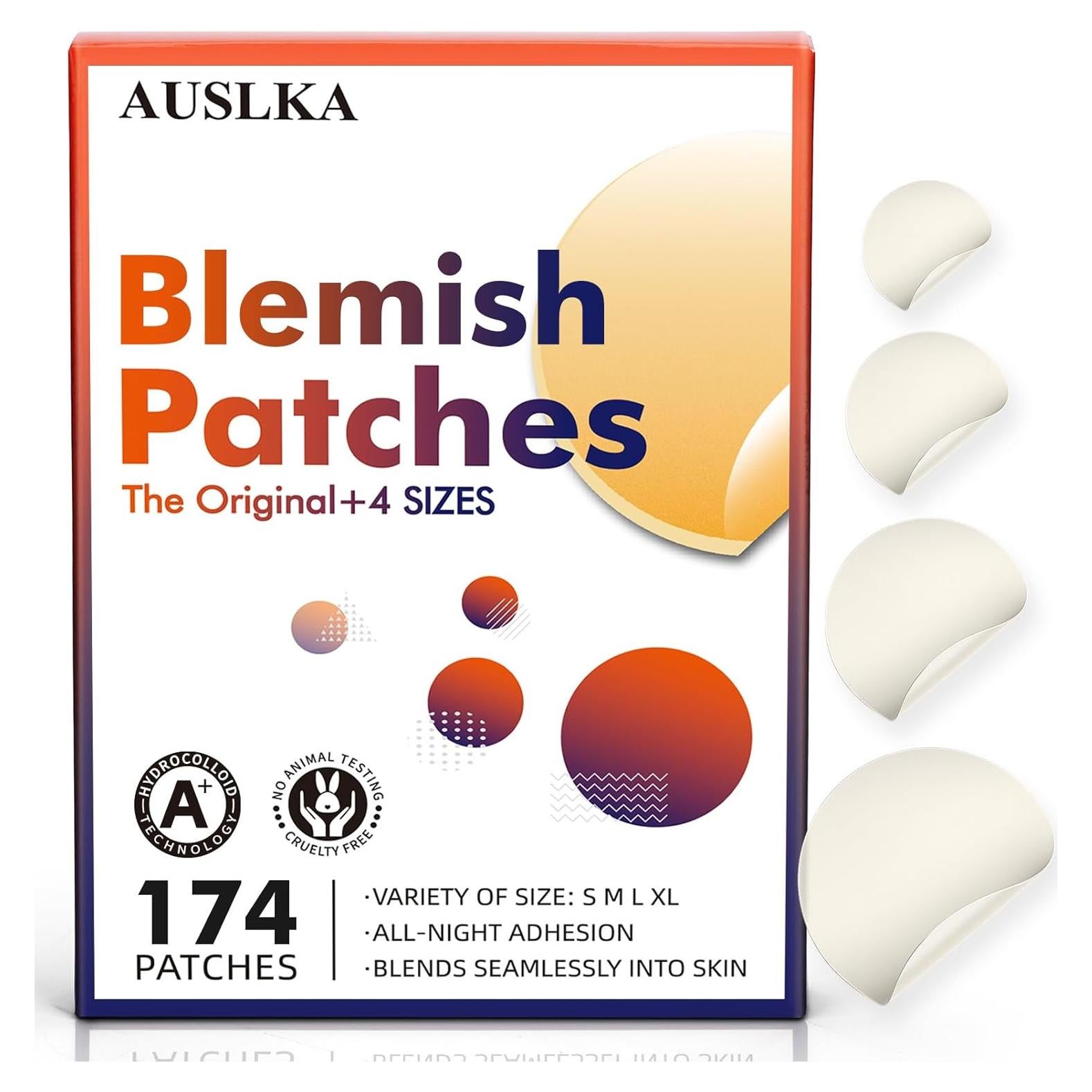 Parches Hidrocoloides para Imperfecciones AUSLKA - 175 Parches