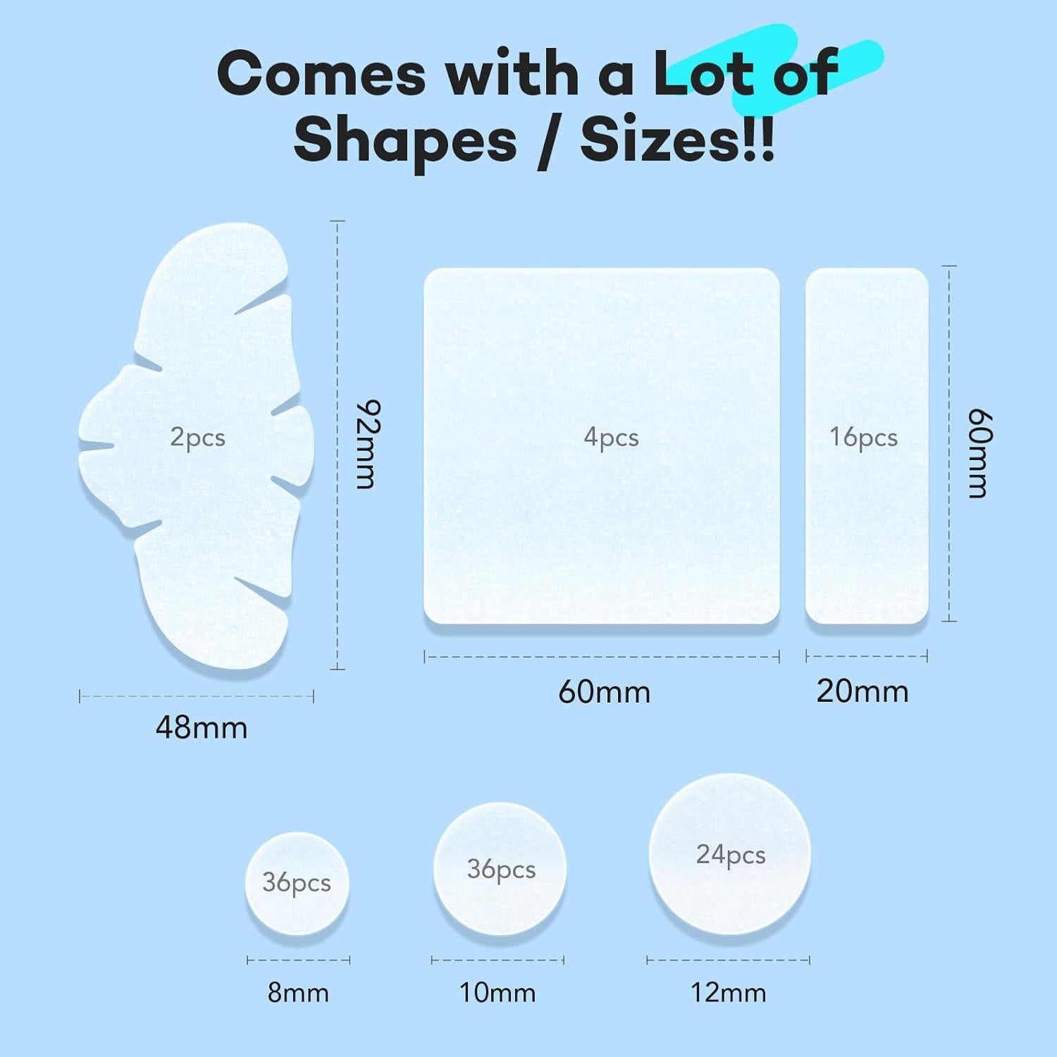 Parches para Granos LitBear - 118 Parches Hidrocoloide XL