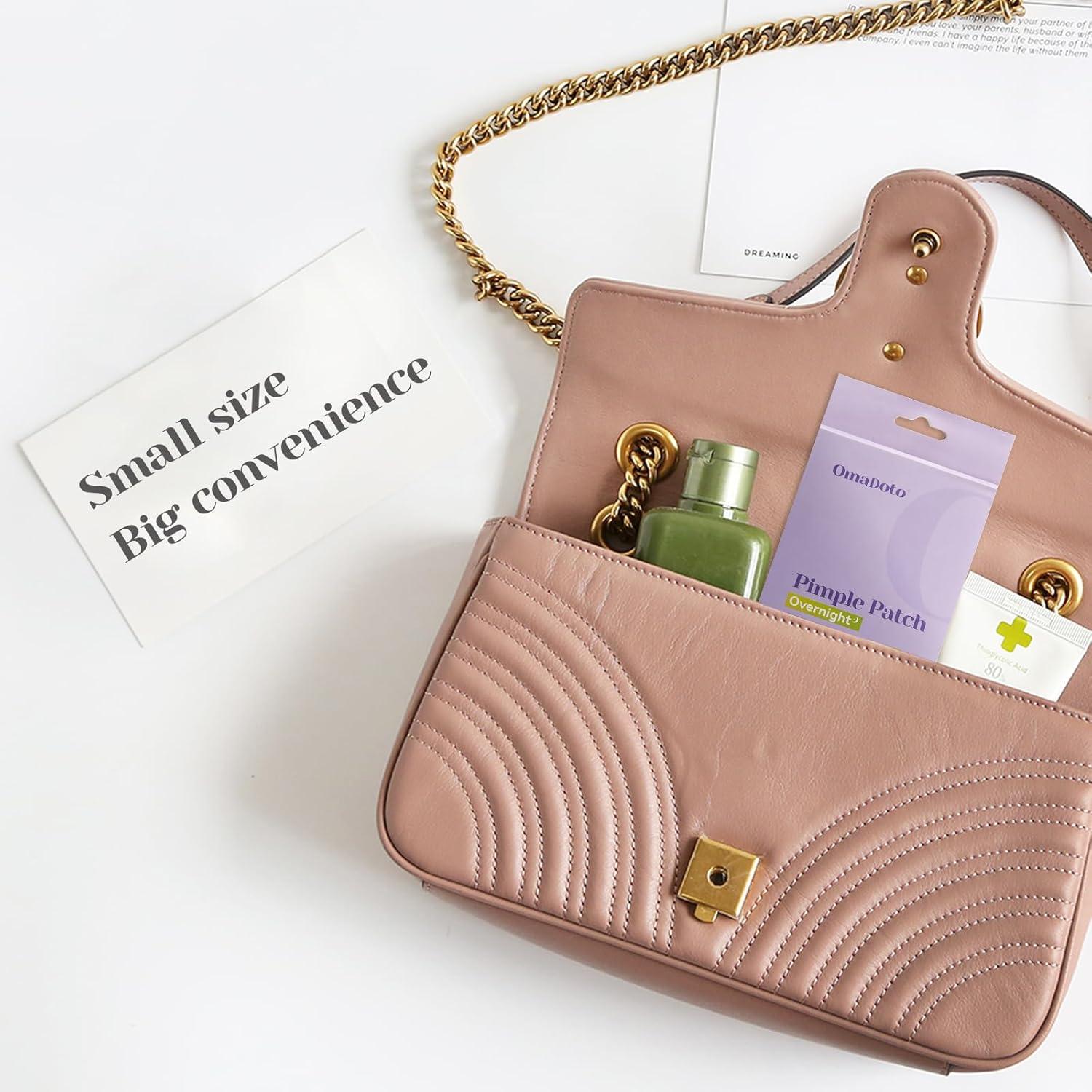 Parche Hidrocoloide para Granos Nocturno OmaDoto - 72 Piezas 10mm y 12mm