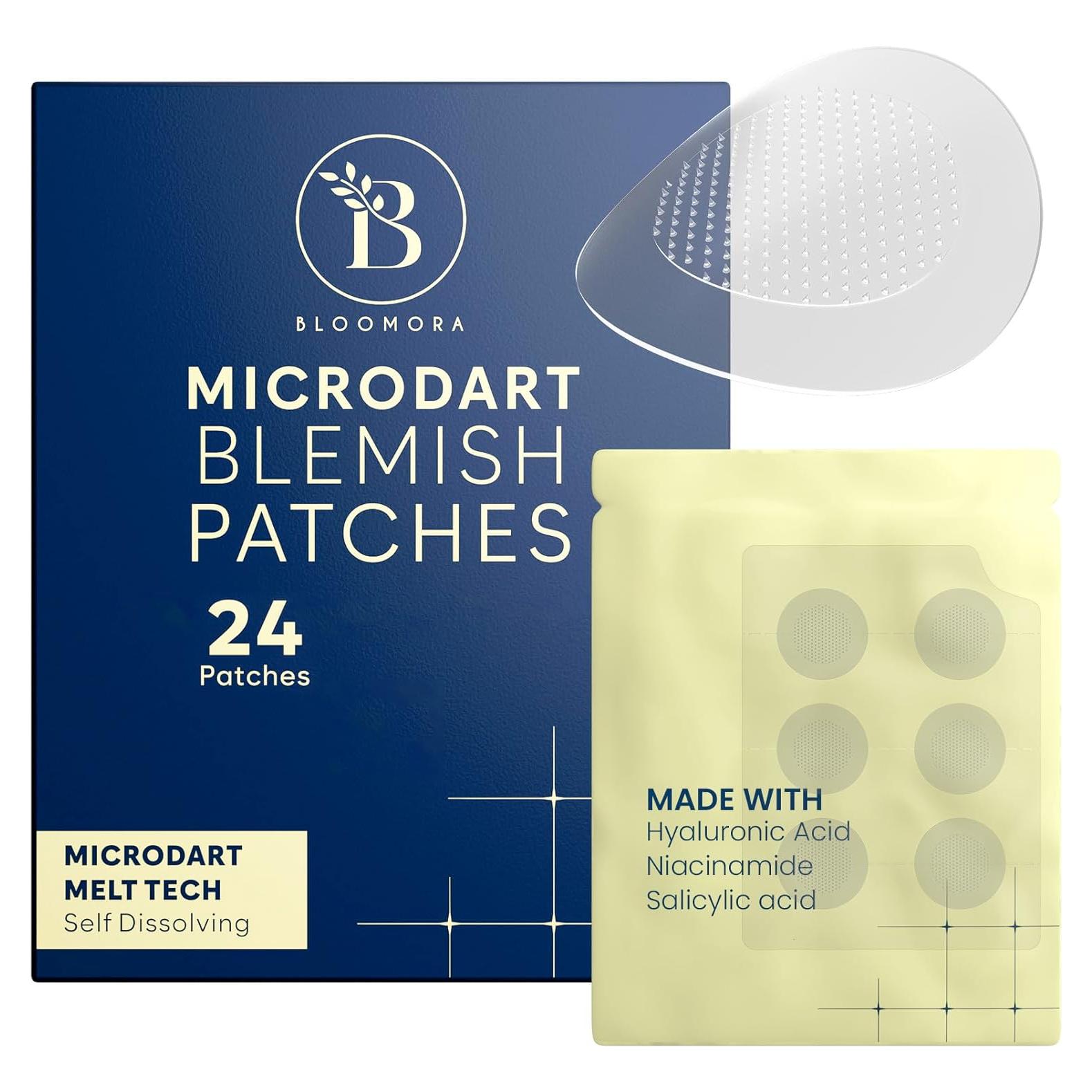 Parche Microdart para Acné Quístico Bloomora - 24 Parches