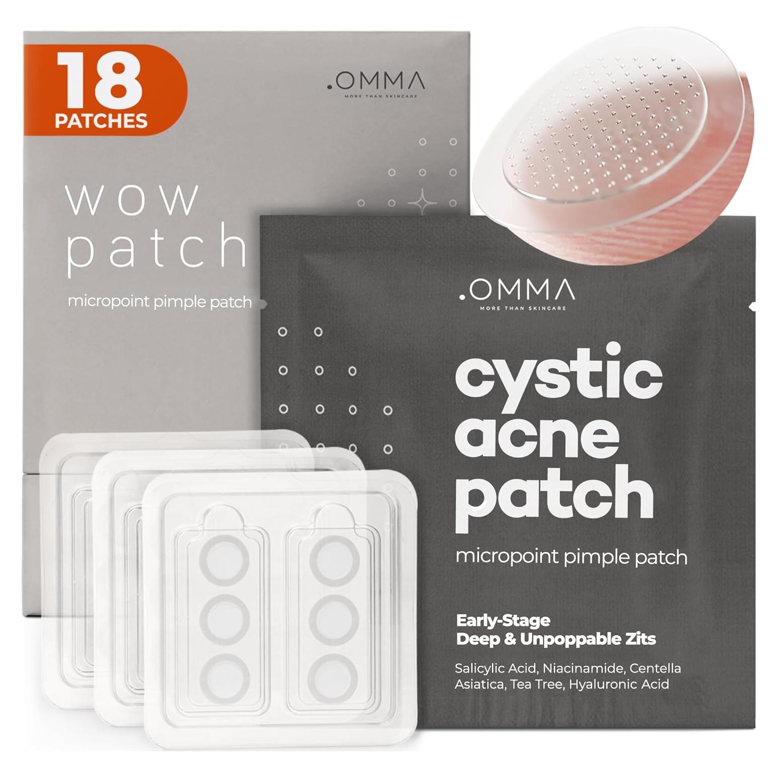 Parche de Acné Micropunto OMMA 14mm - Tratamiento Rápido