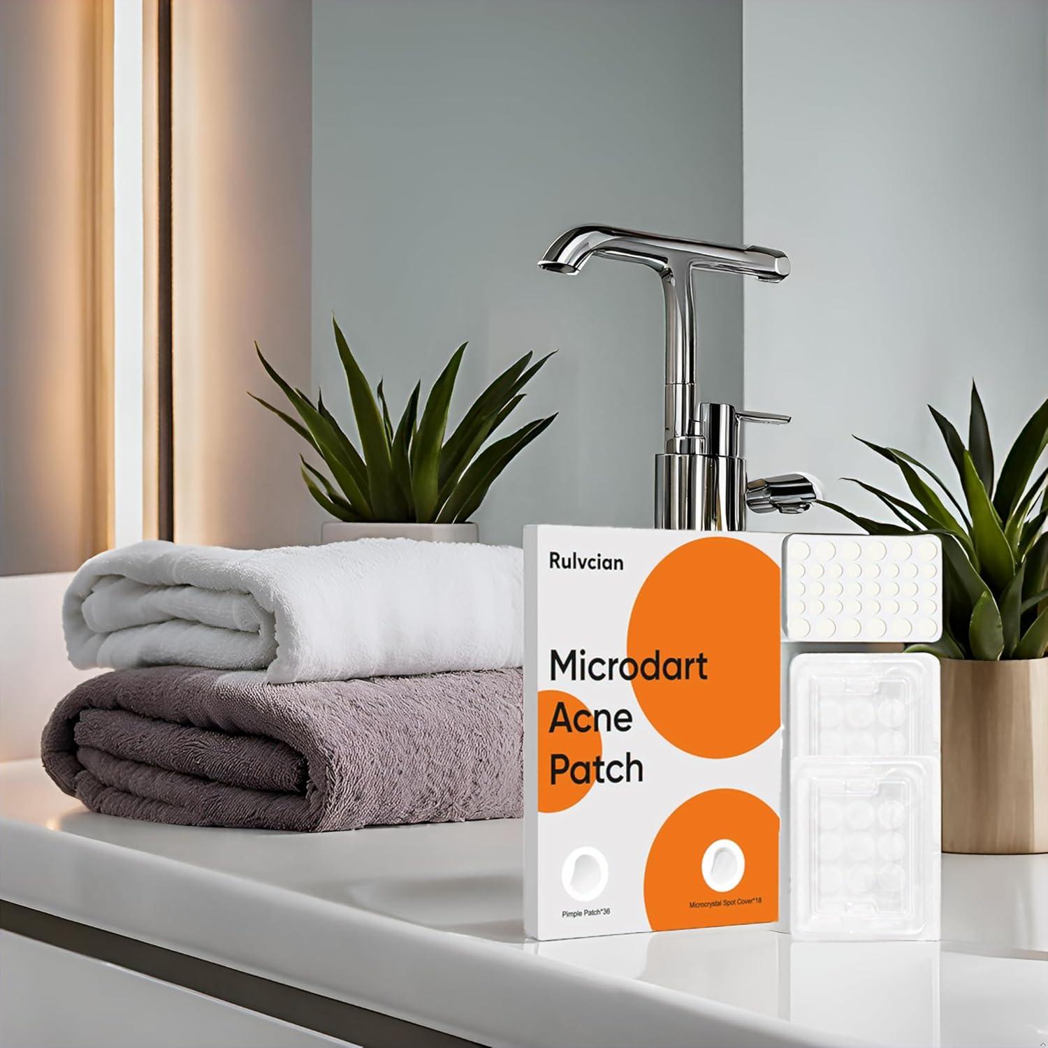 Parche de Acné Microdart Rulvcian 54 Unidades - Acción Rápida