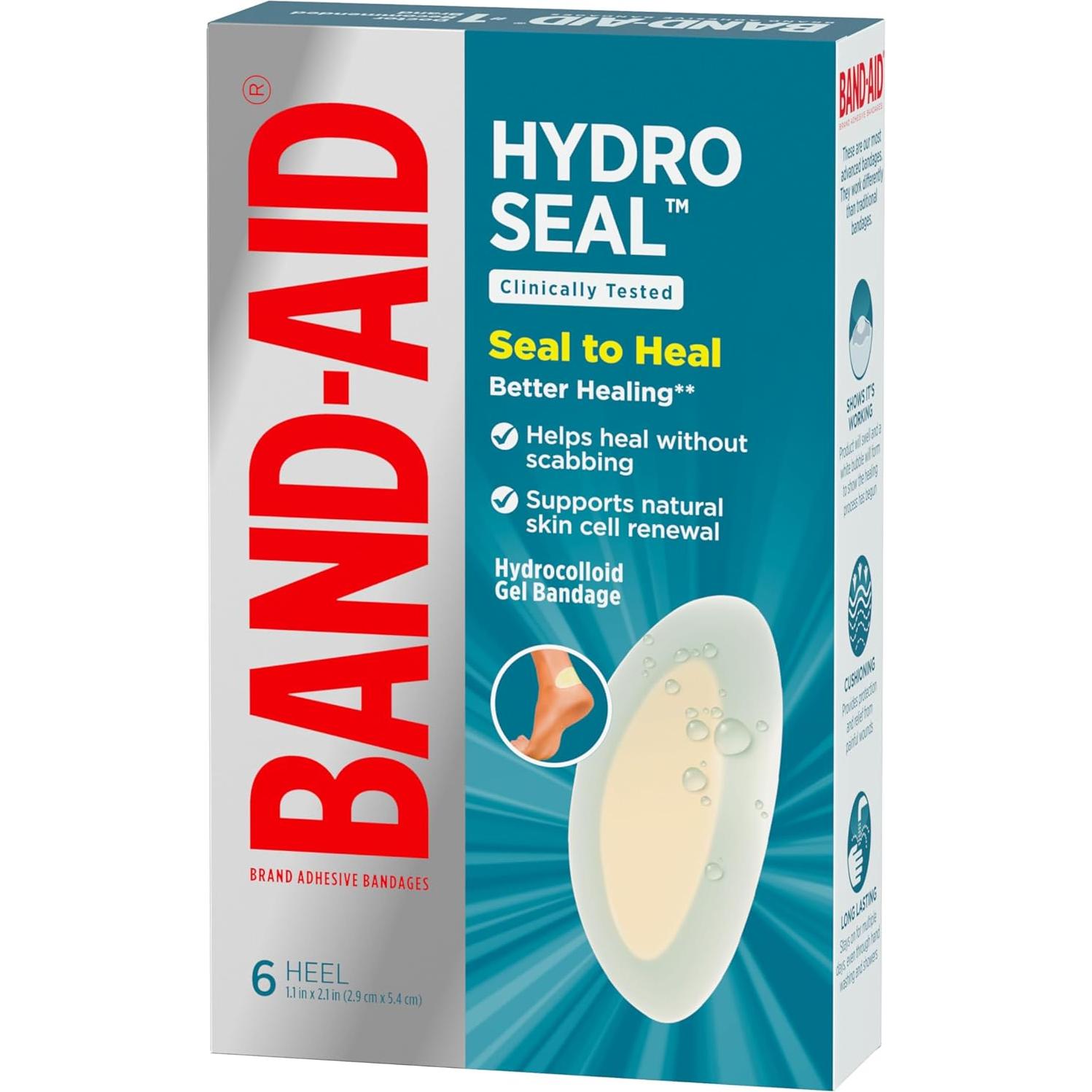 Curitas Band-Aid Hydro Seal para Ampollas - 6 Unidades