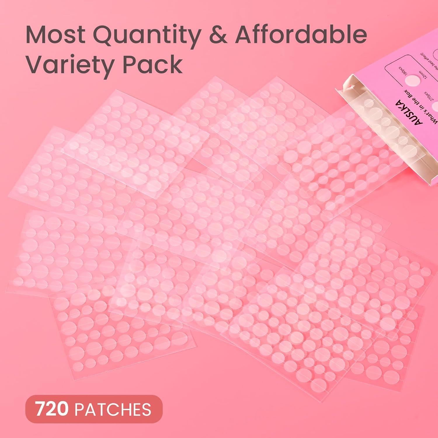 Parches para Granitos AUSLKA - 720 Parches Hidrocoloides