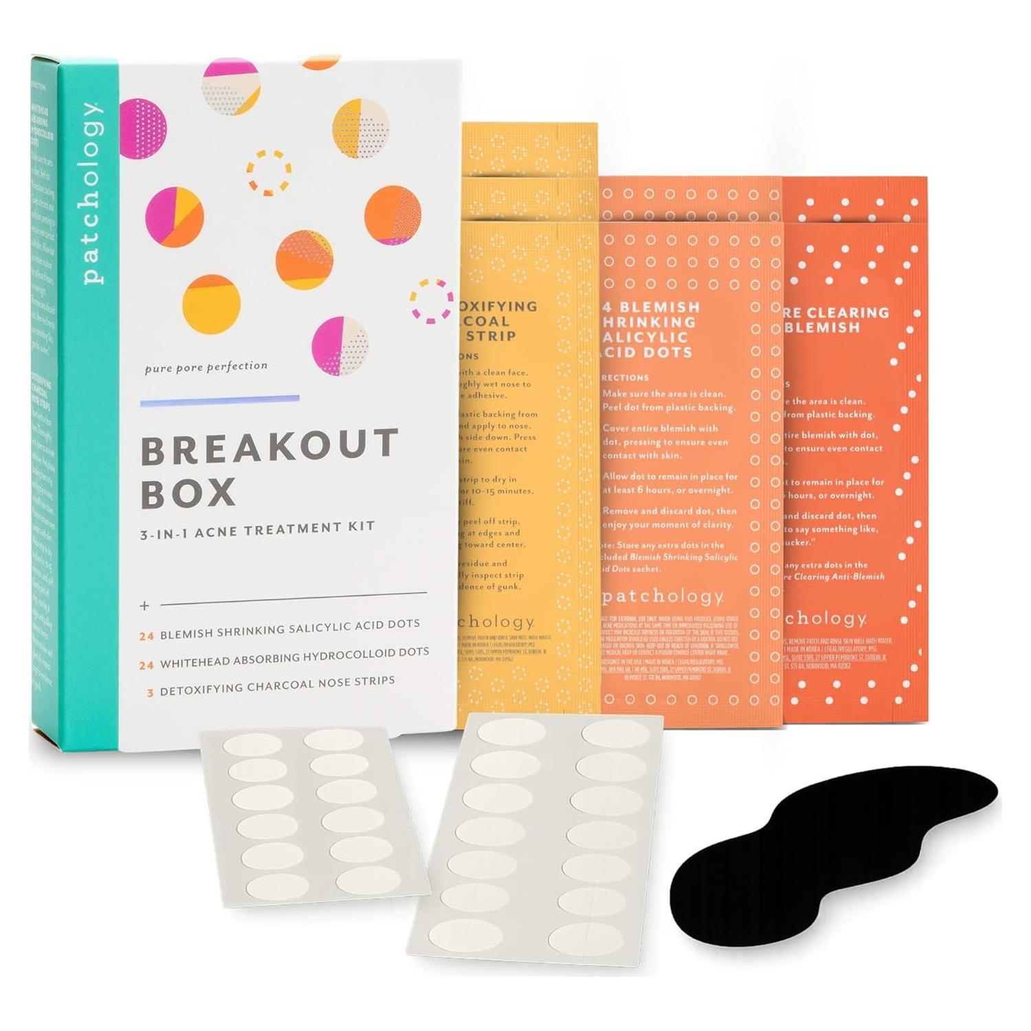 Kit de Tratamiento de Acné Patchology Breakout Box 3-en-1