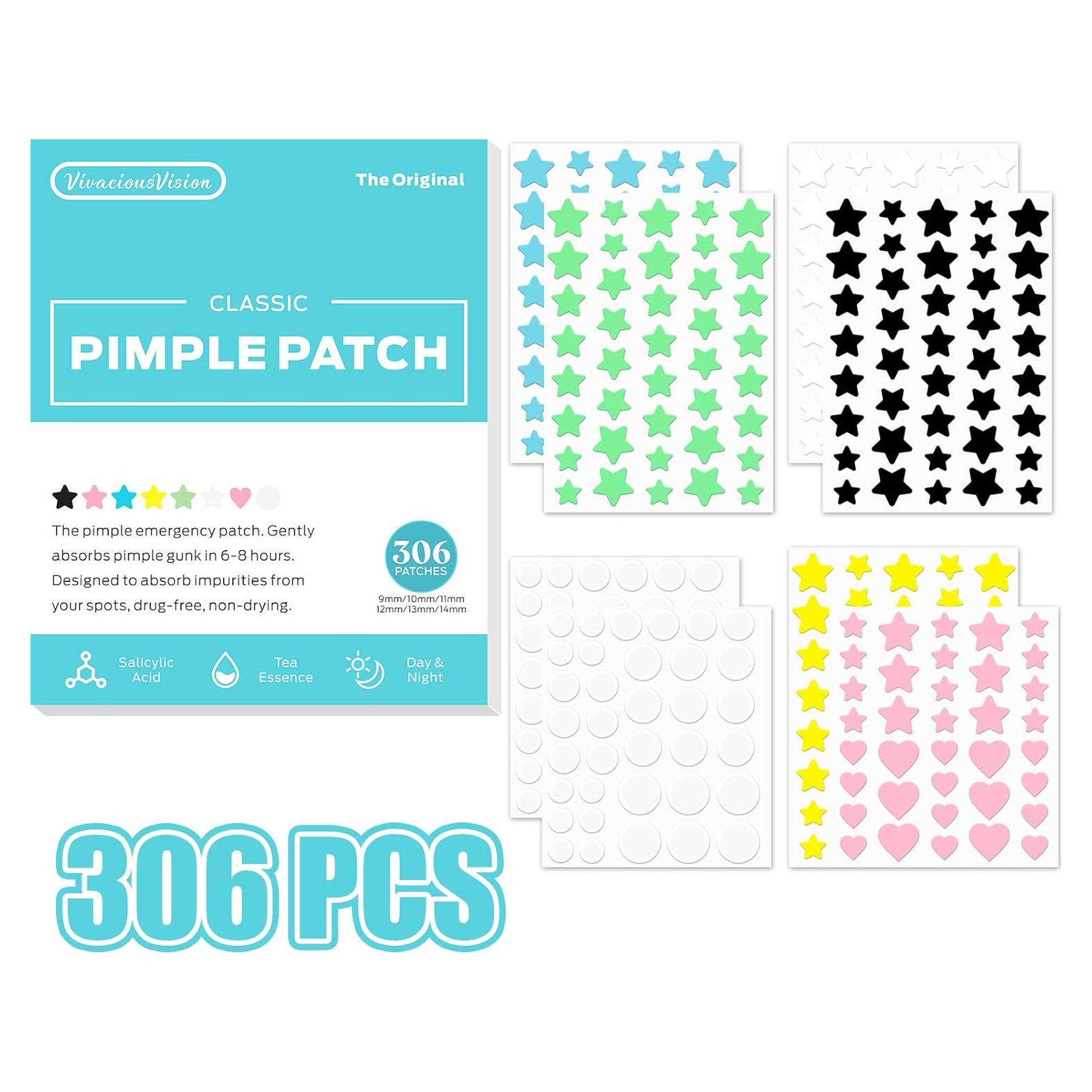 Parche Hidrocoloide para Granos VivaciousVision 306 Unidades