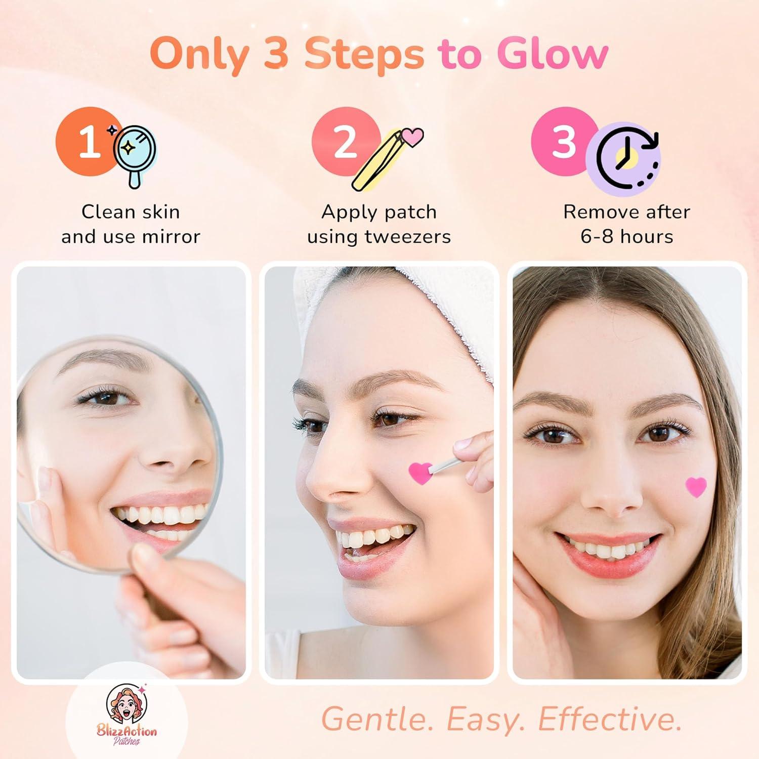 Parches para Espinillas BlizzAction 237 Pcs Hidrocoloides