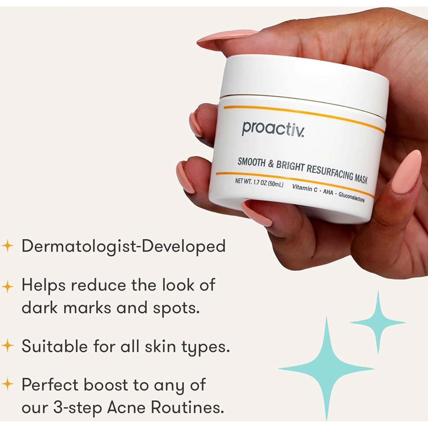 Mascarilla Facial Proactiv Resurfacing con Vitamina C 48.2 g