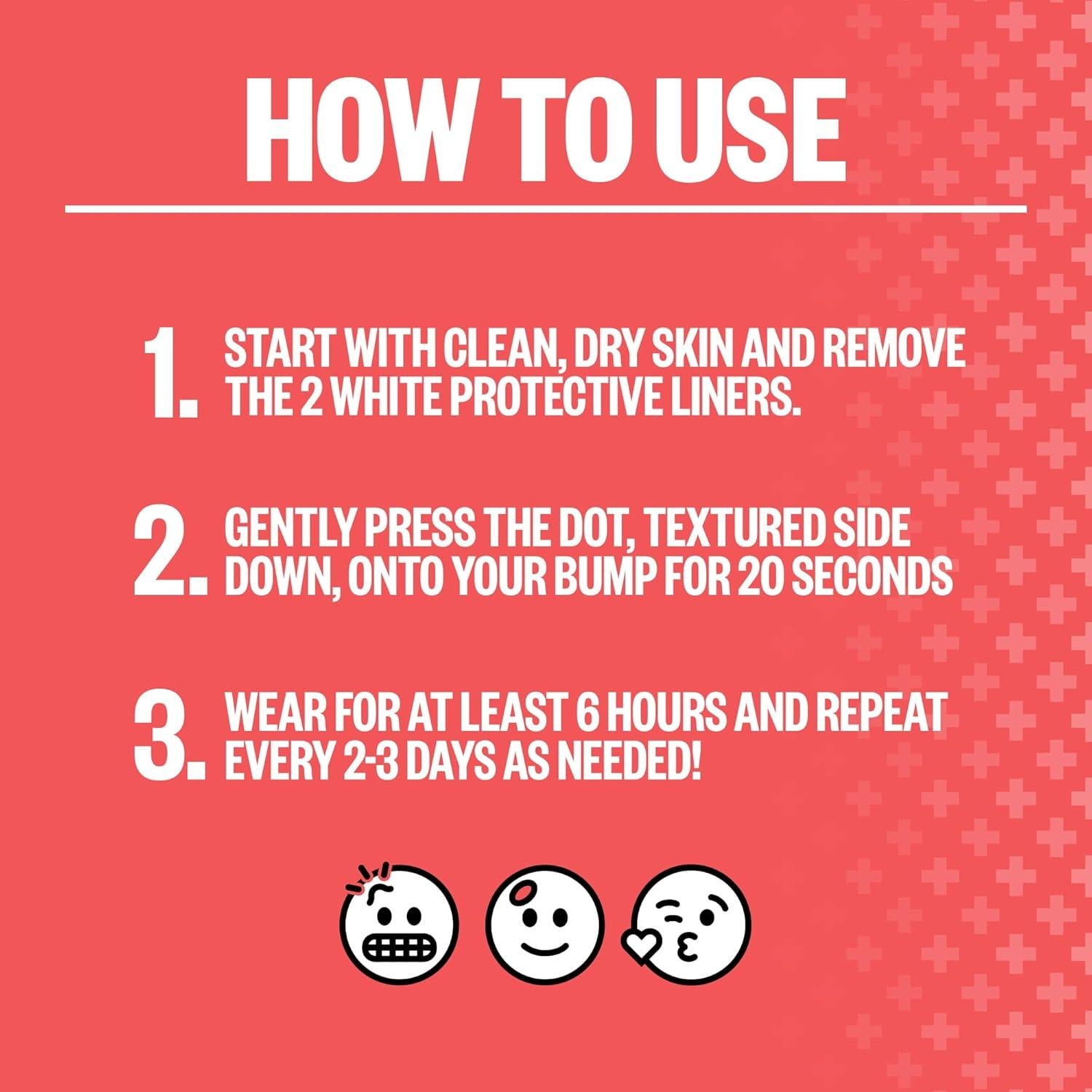 Parches para Acné PEACE OUT - 8 Unidades con Ácido Salicílico