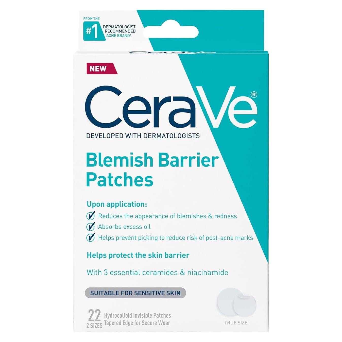 Parches Hidrocoloides CeraVe para Imperfecciones 22ct