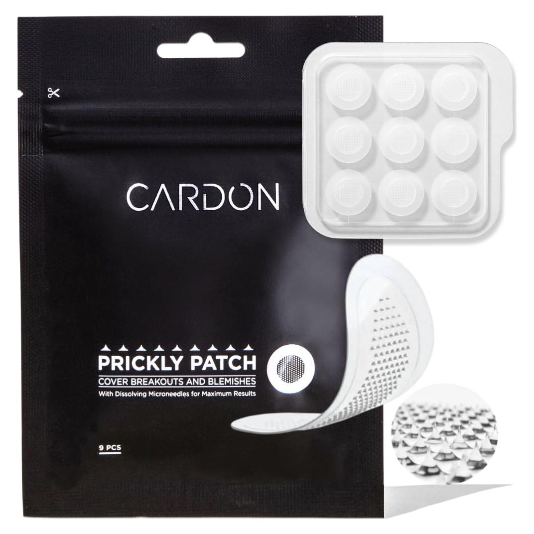 Parche Microneedle Cardon para Acné - 9 Unidades con Ácido Salicílico