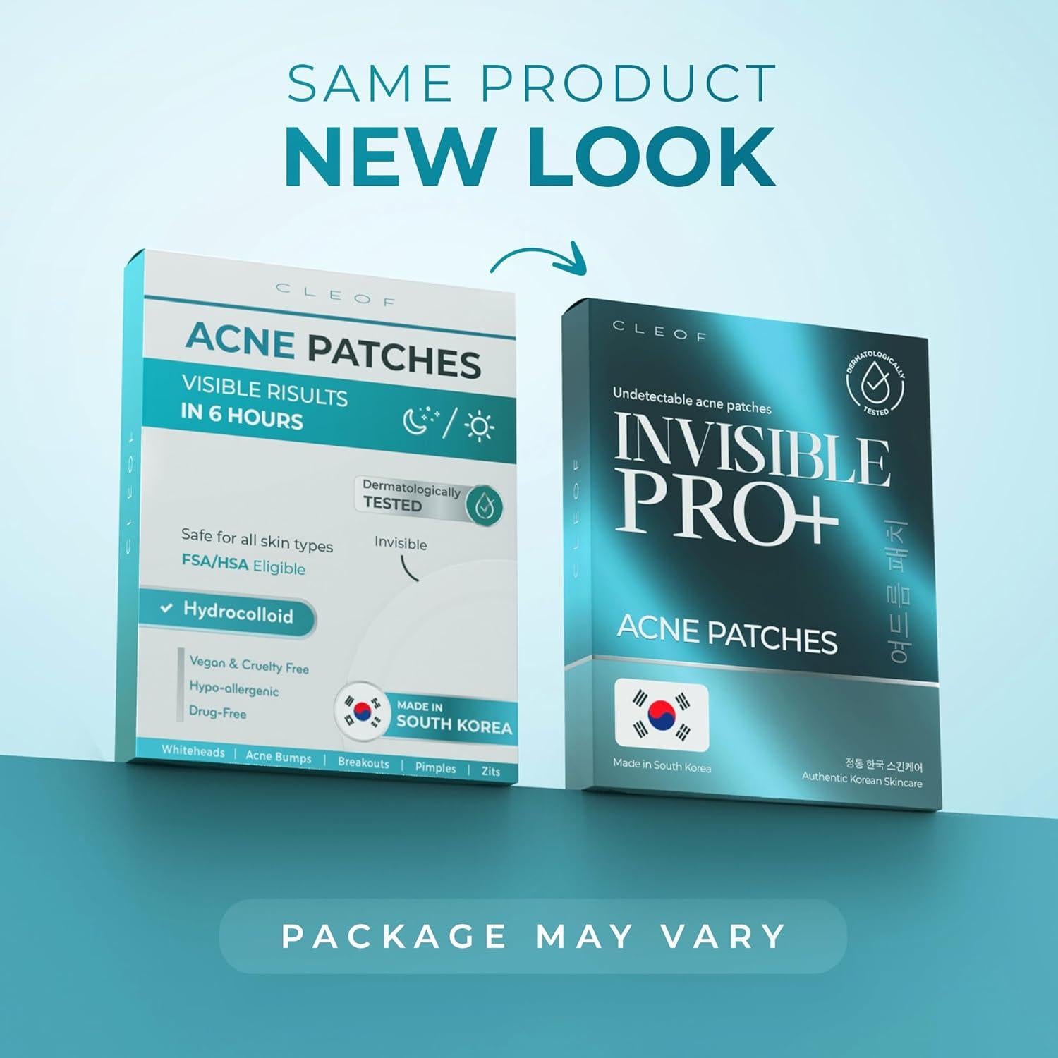 Parche Hidrocoloide para Acné CLEOF - 46 Unidades Vegano