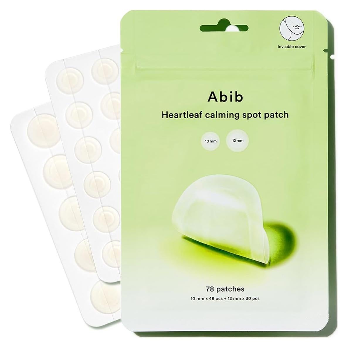 Parche Calmante Abib Heartleaf 78 Parches 10mm y 12mm