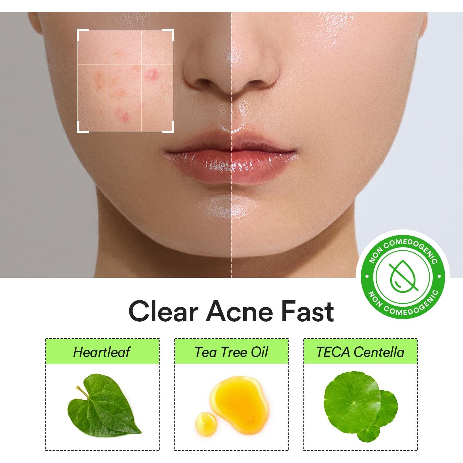 Parche Calmante Abib Heartleaf 78 Parches 10mm y 12mm