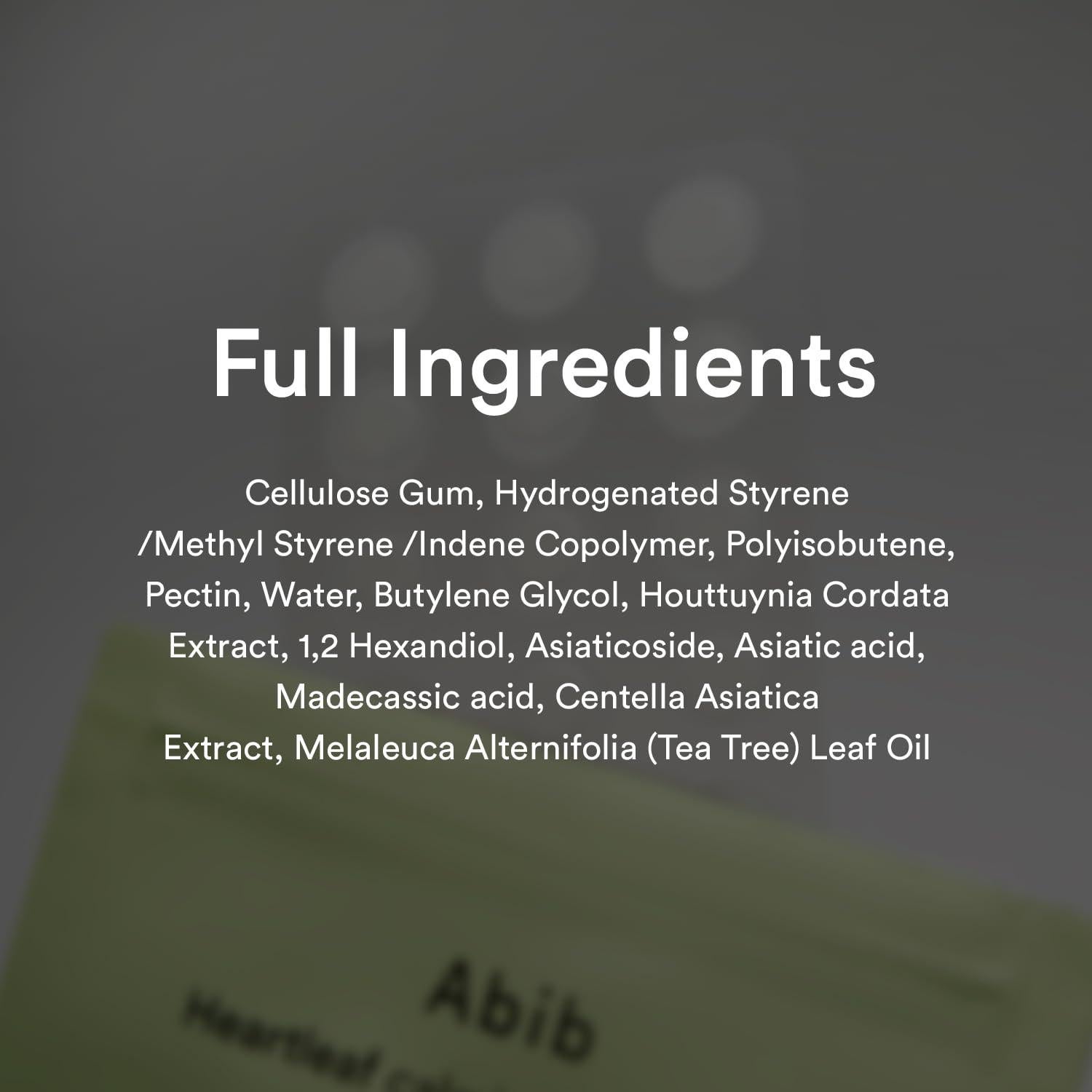 Parche Calmante Abib Heartleaf 78 Parches 10mm y 12mm