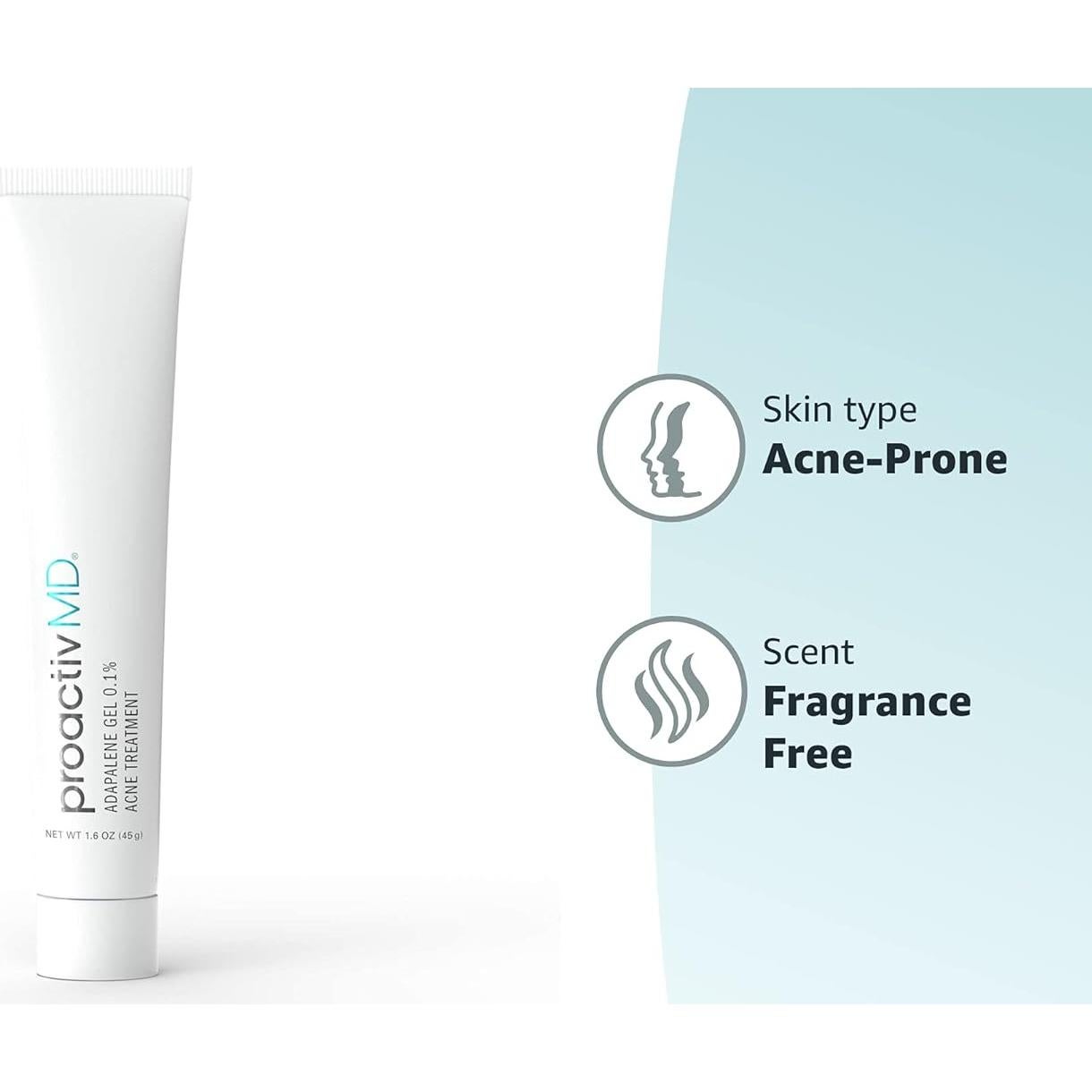 Gel de Adapaleno ProactivMD 0.1% para Acné 45.36 g