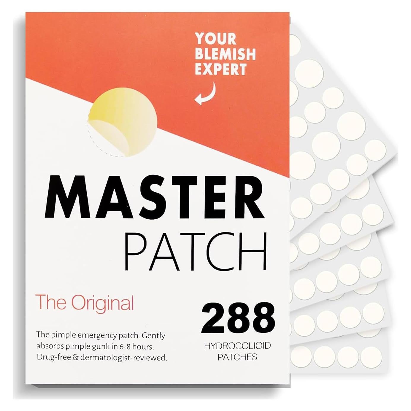 Parche Hidrocoloide para Granos CACRTY - 288 Piezas, Aceite de Árbol de Té