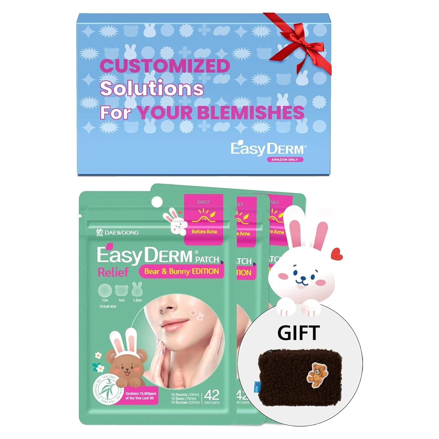 Easyderm Parches para Granitos 126 unidades Aceite de Árbol de Té