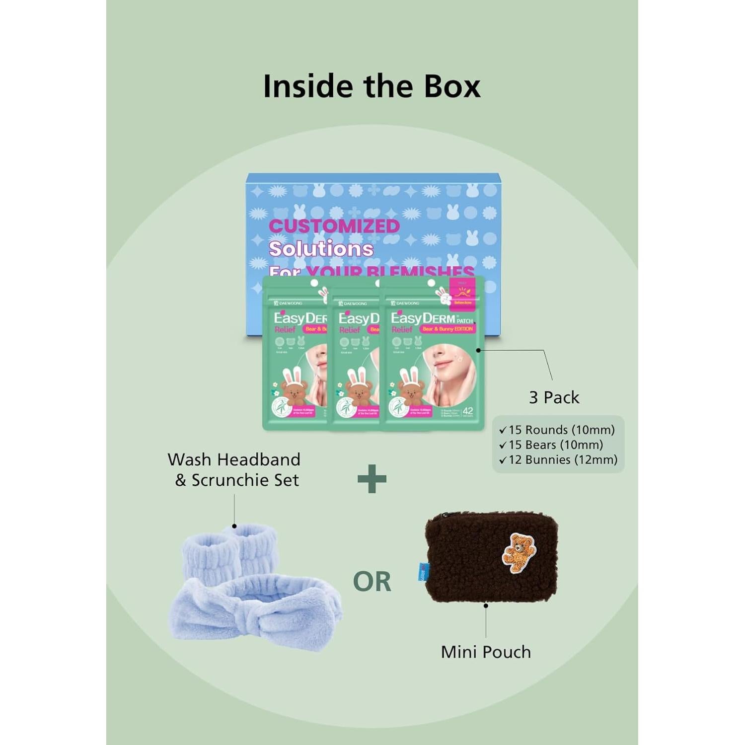 Easyderm Parches para Granitos 126 unidades Aceite de Árbol de Té