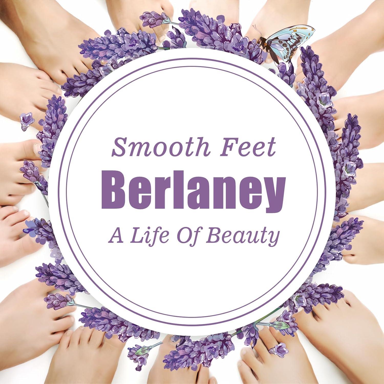 Máscara Exfoliante para Pies Berlaney - 3 Pares con Lavanda