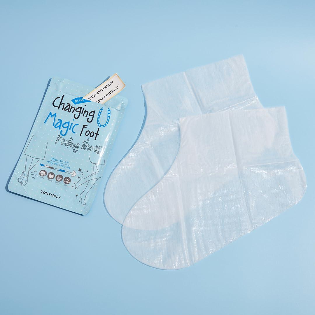 Zapatos Exfoliantes para Pies TONYMOLY - 10 Unidades